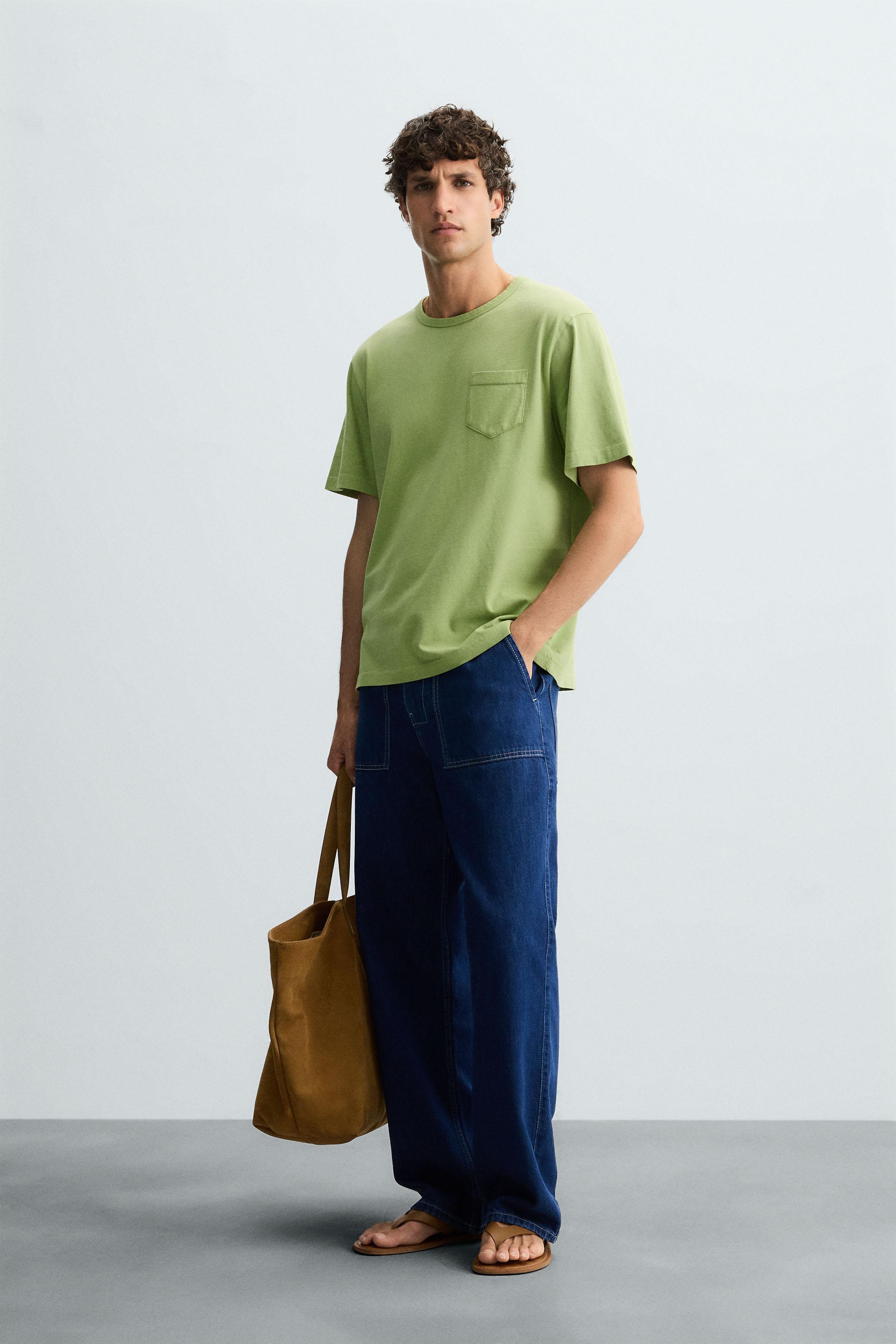 WASHED POCKET T-SHIRT