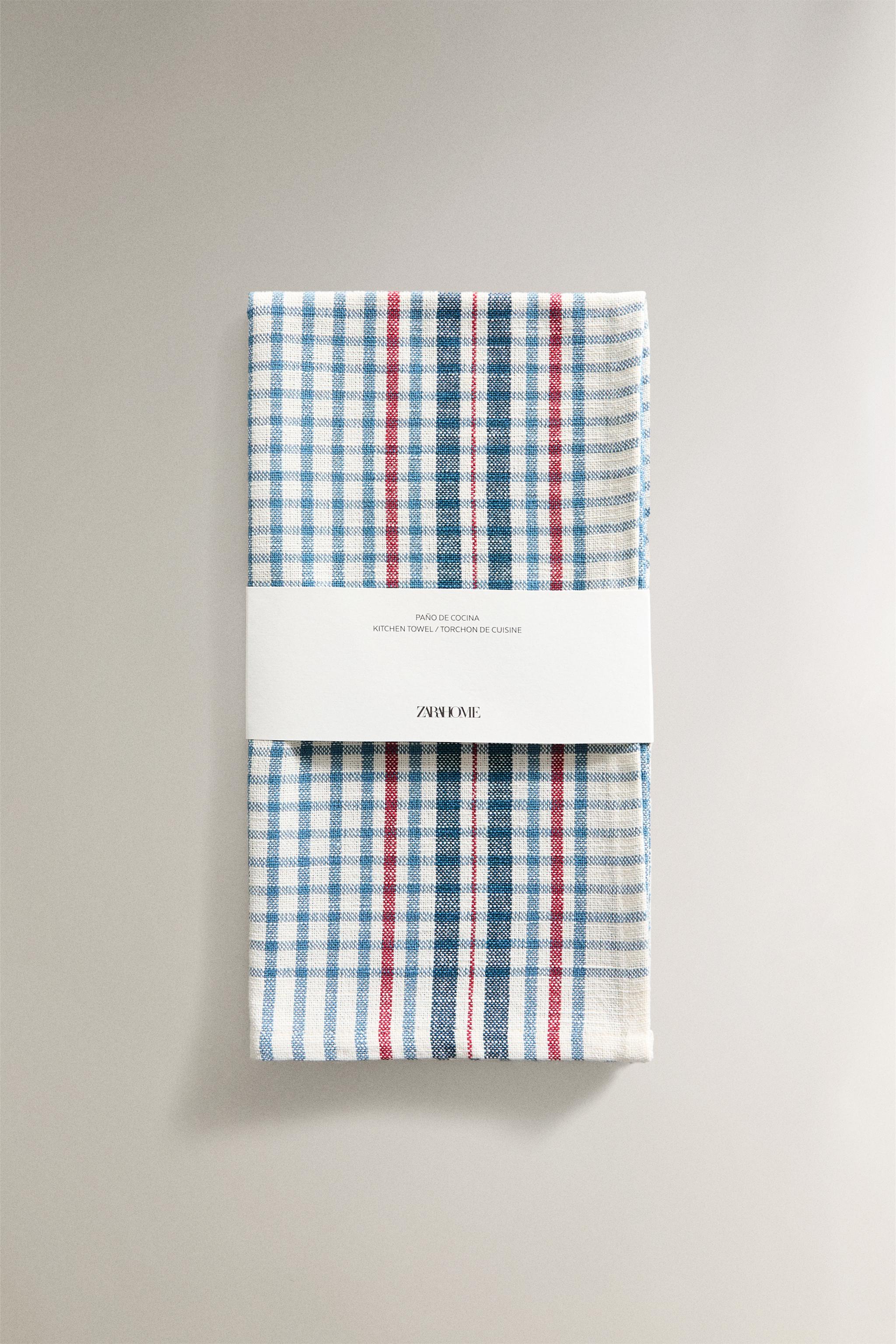 CHECK COTTON KITCHEN TOWEL