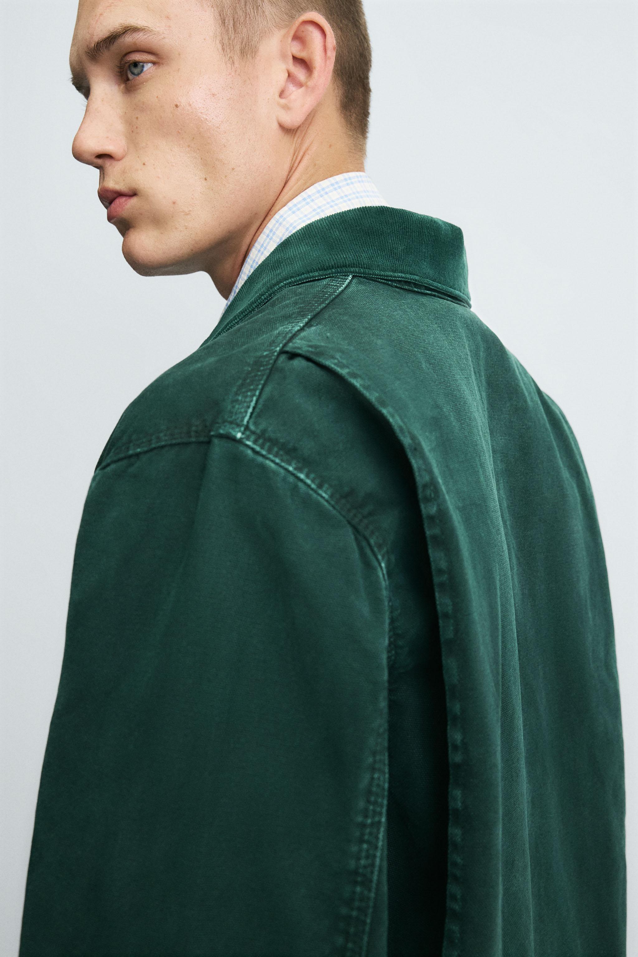 CROPPED FIT DENIM JACKET