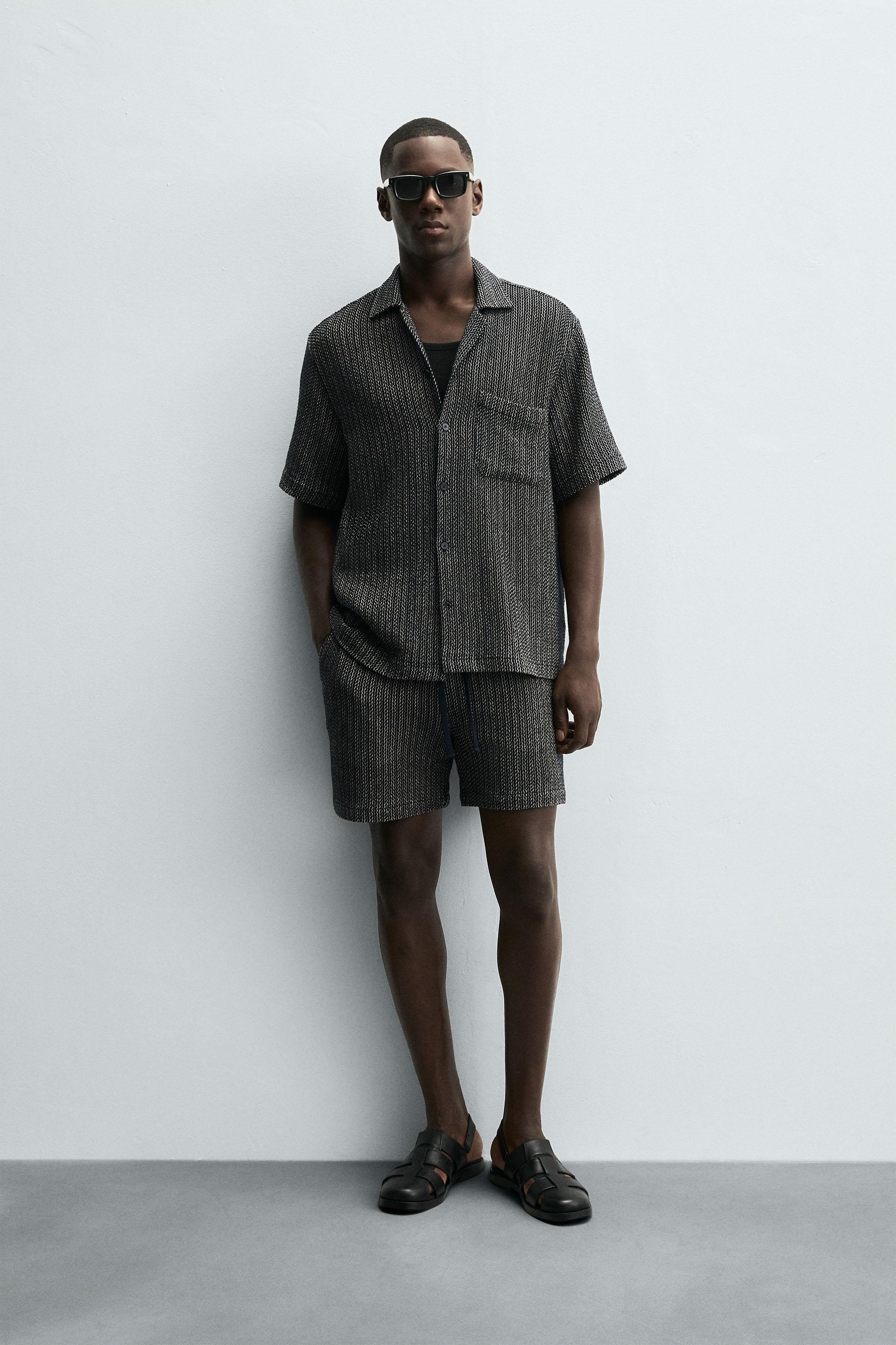 JACQUARD TEXTURED SHIRT