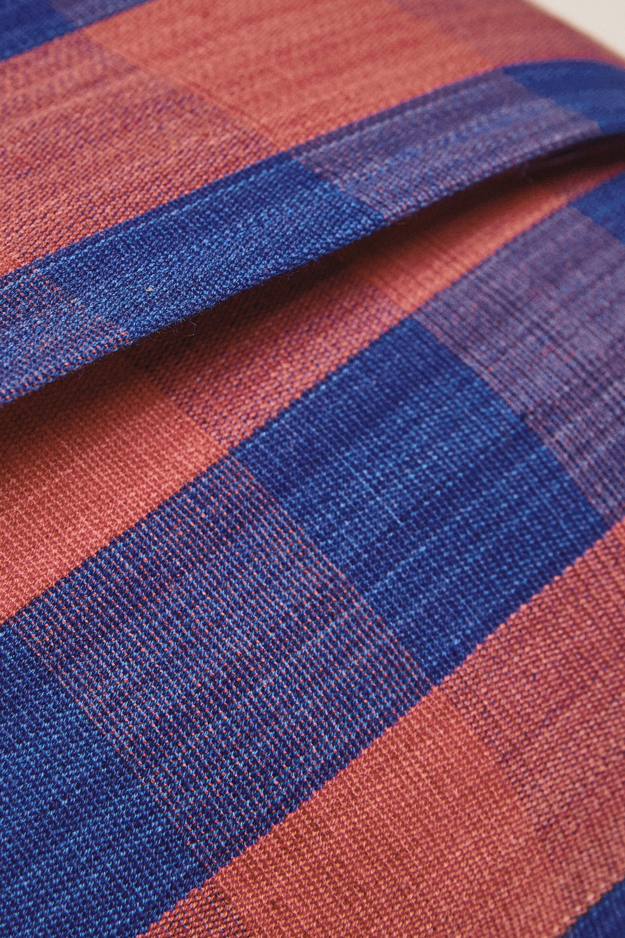 COTTON THROW PILLOW COVER X TENSIRA