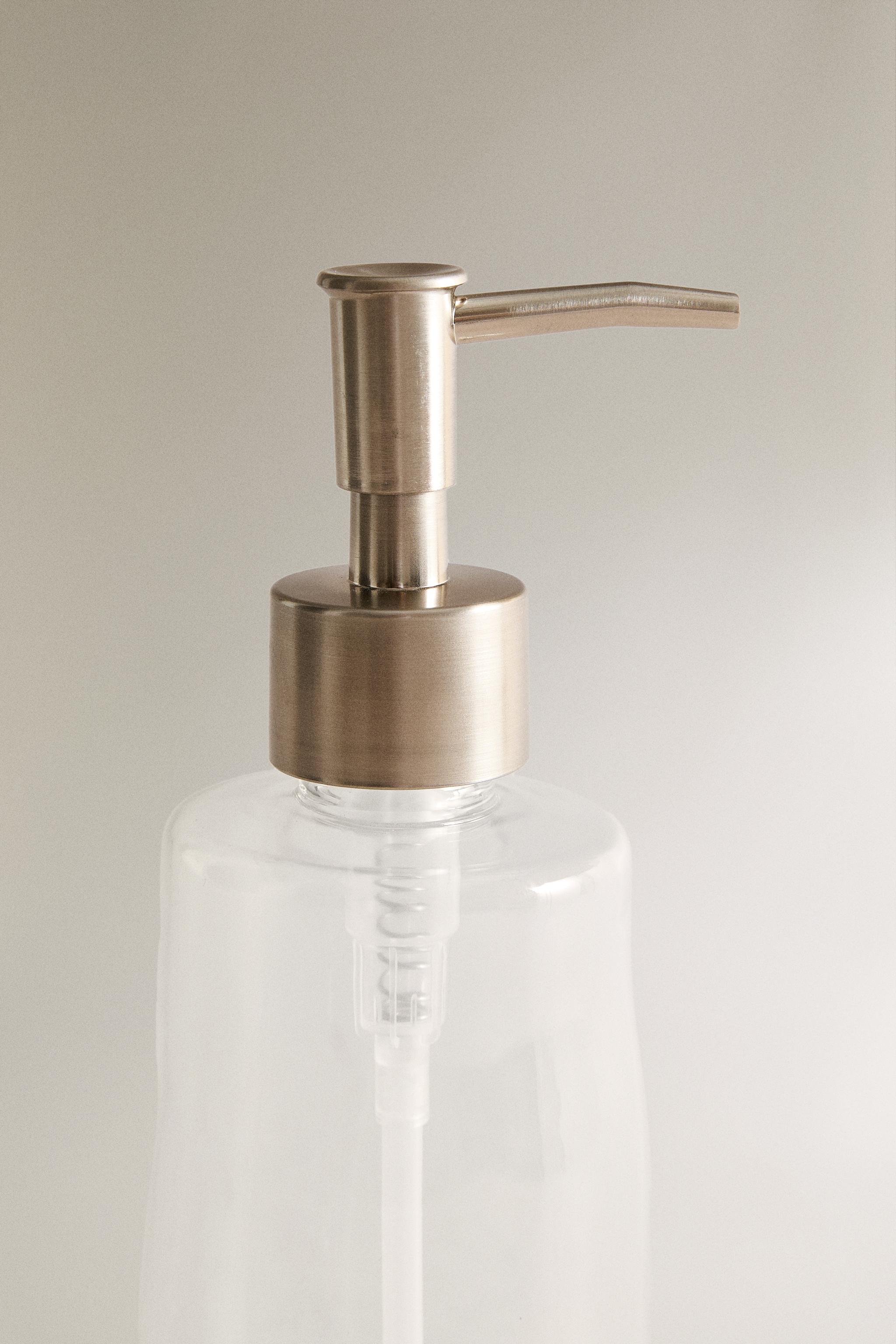 BOROSILICATE GLASS SOAP DISPENSER