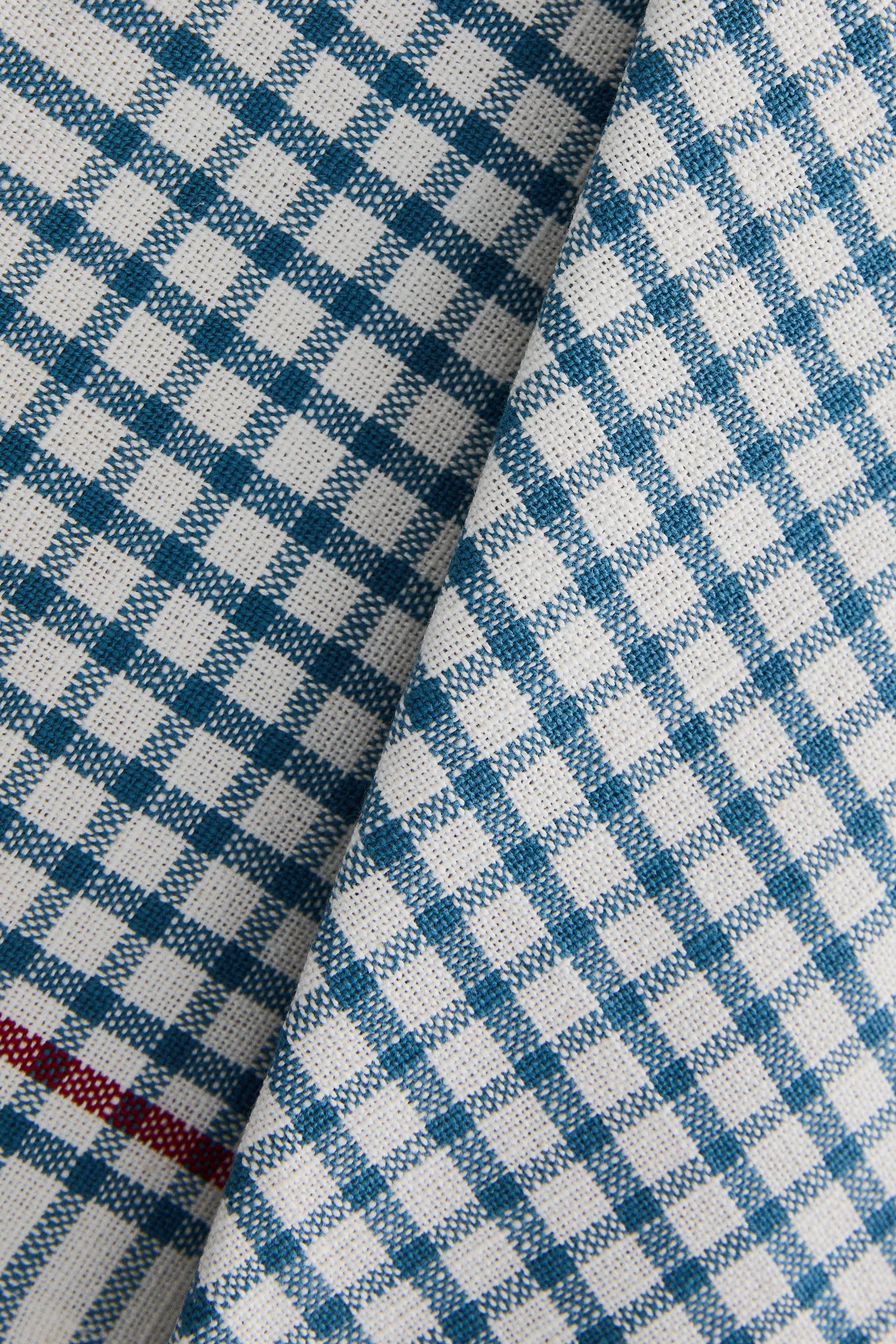 CHECK COTTON KITCHEN TOWEL