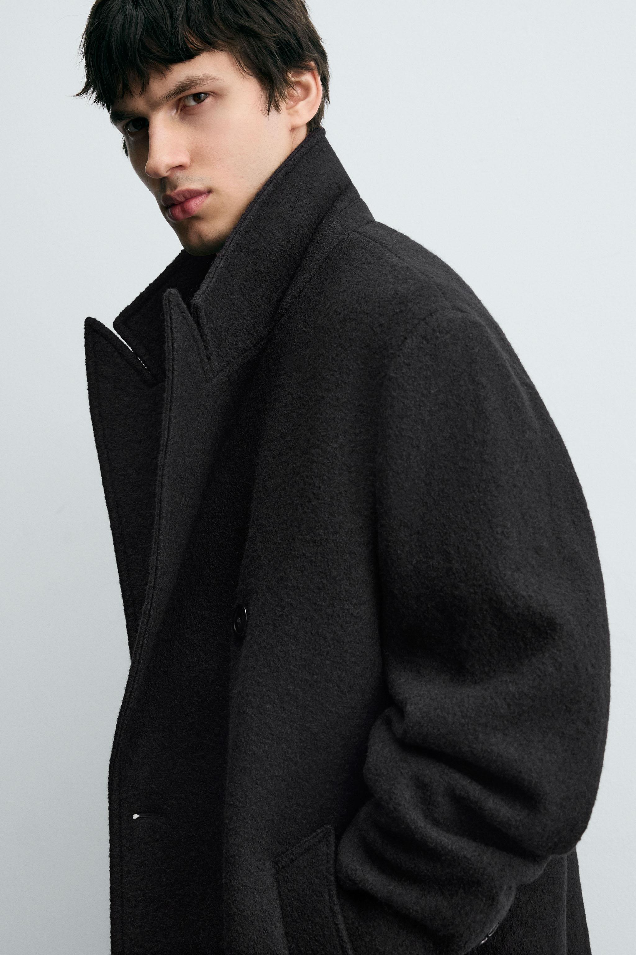 WOOL COAT BOUCLÉ TEXTURE