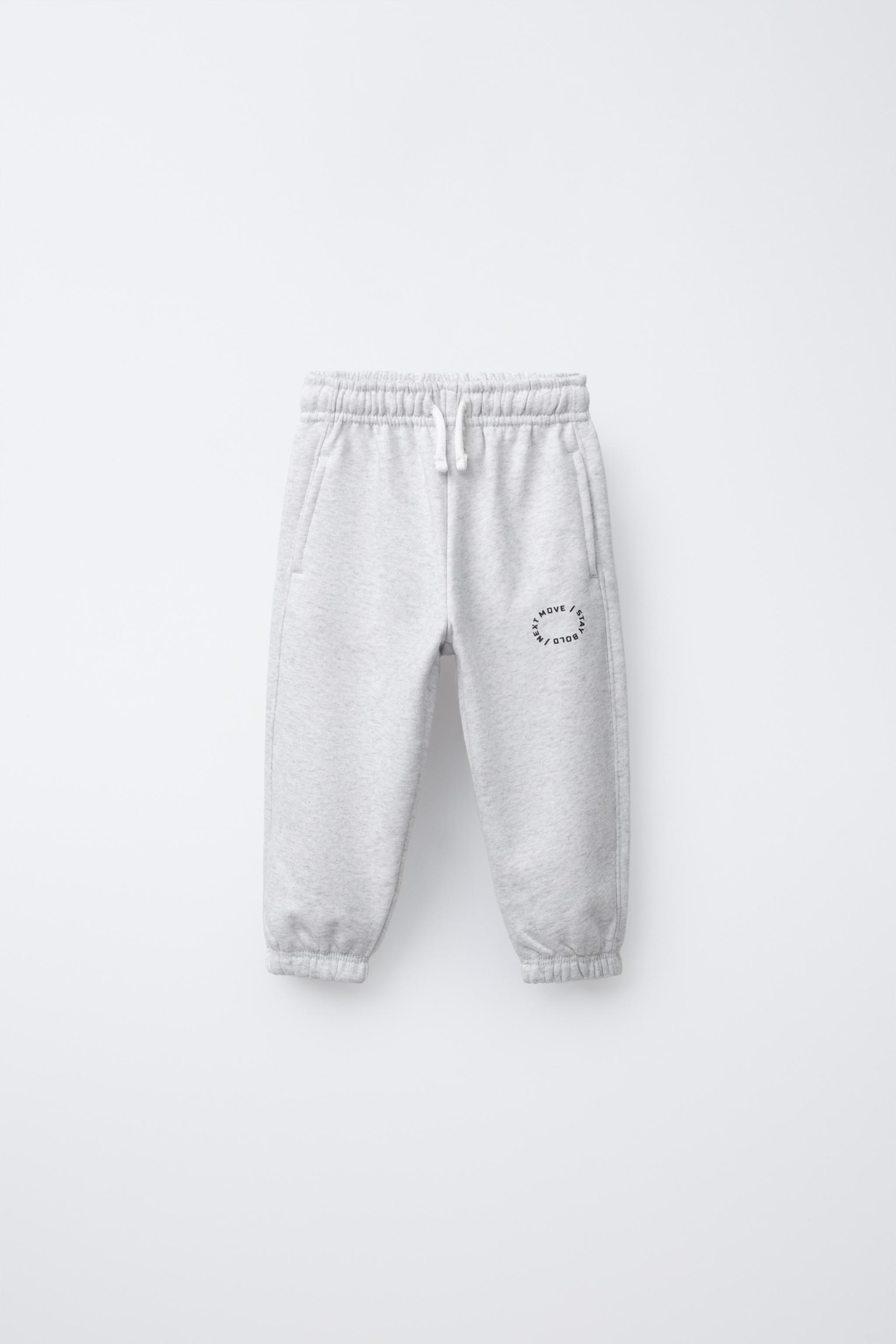 BASIC TEXT JOGGER PANTS