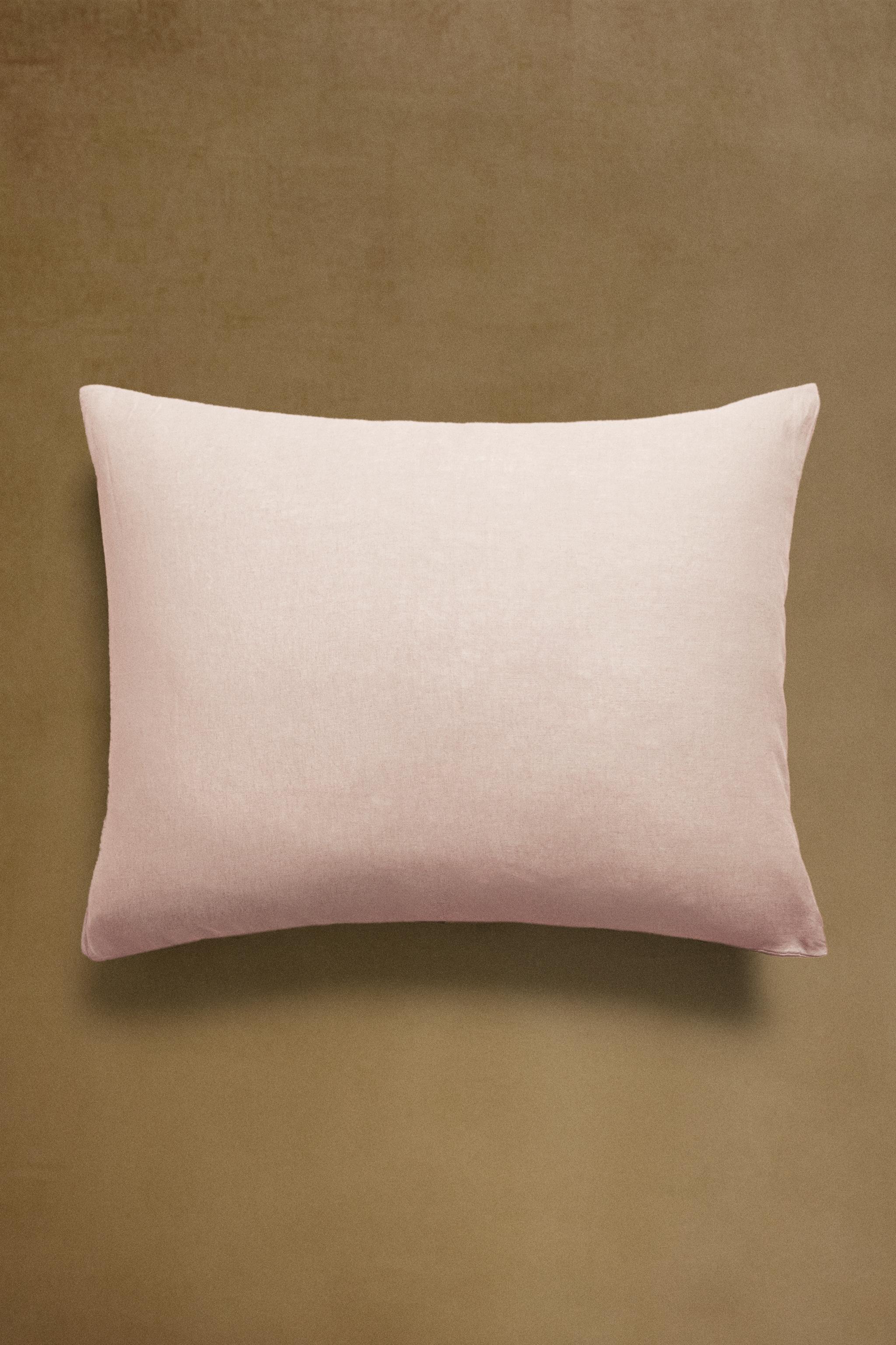 XXL LINEN THROW PILLOW COVER