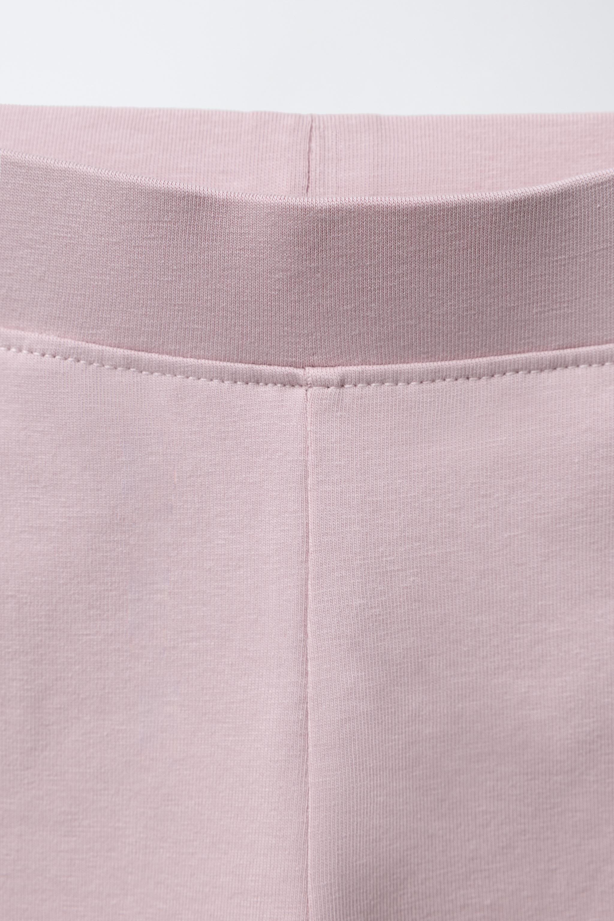 TWO-PACK PLAIN AND PRINTED LEGGINGS