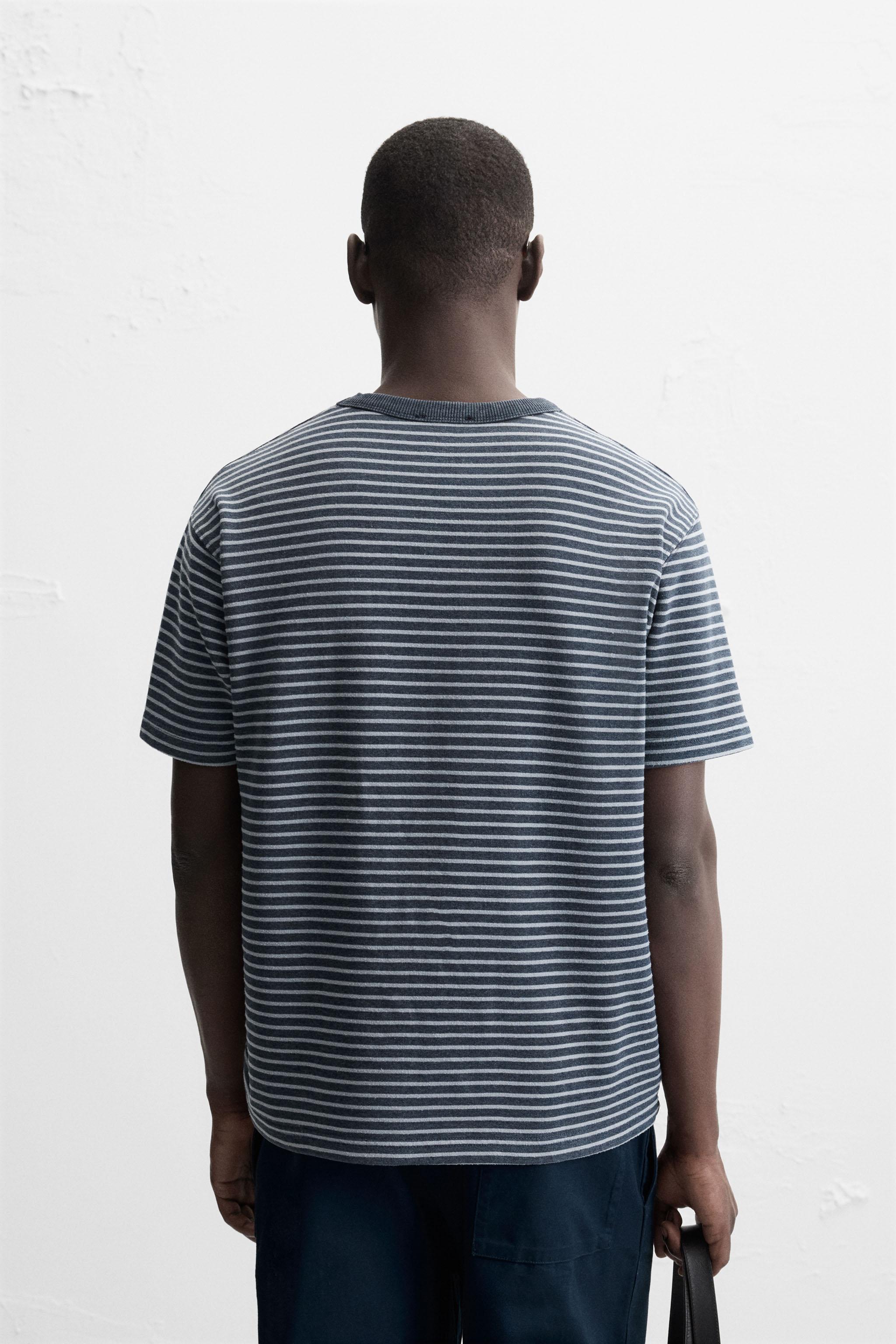 STRIPED JACQUARD SWEATSHIRT