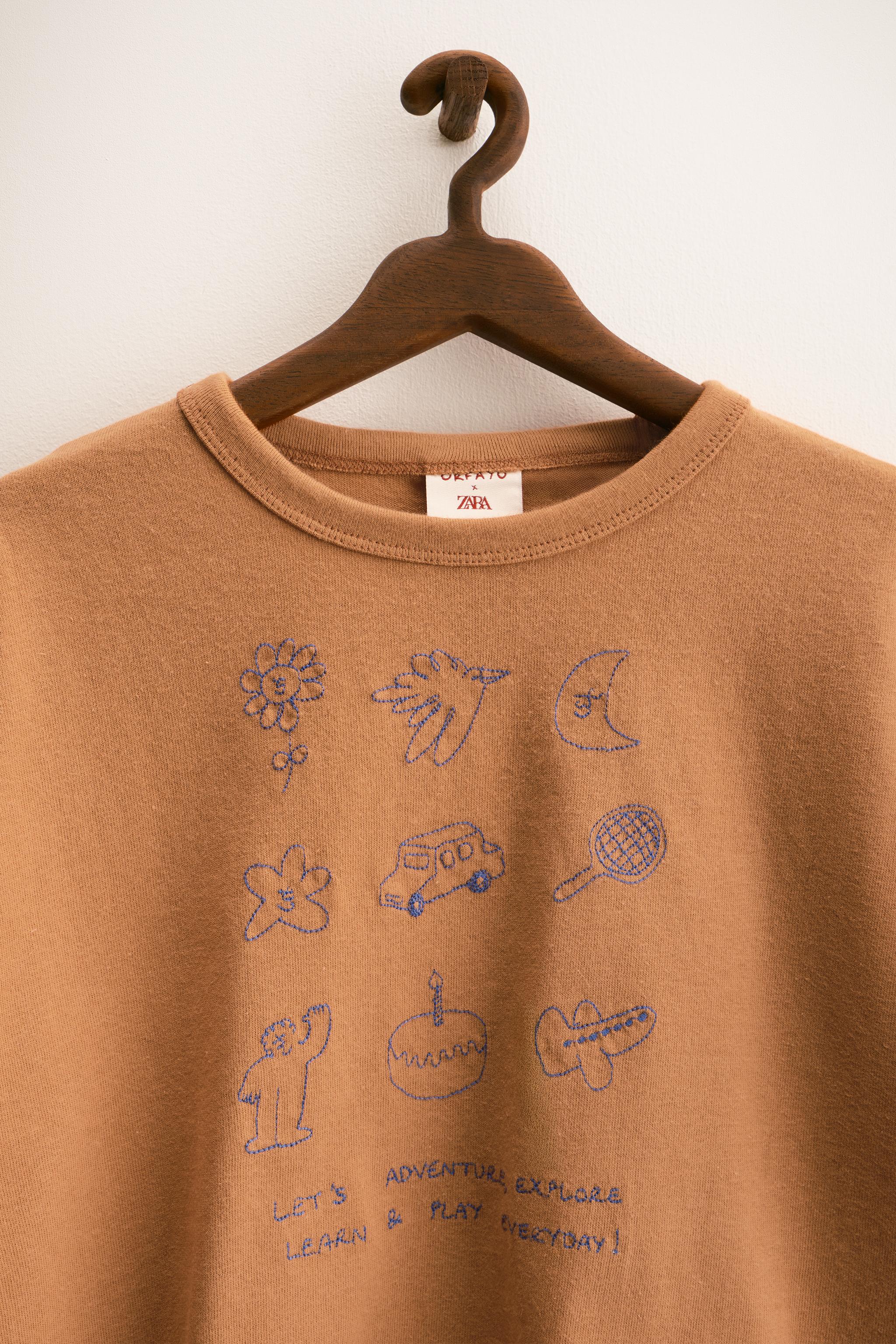 ZARA TIMELESS - ORFAYO © EMBROIDERED T-SHIRT