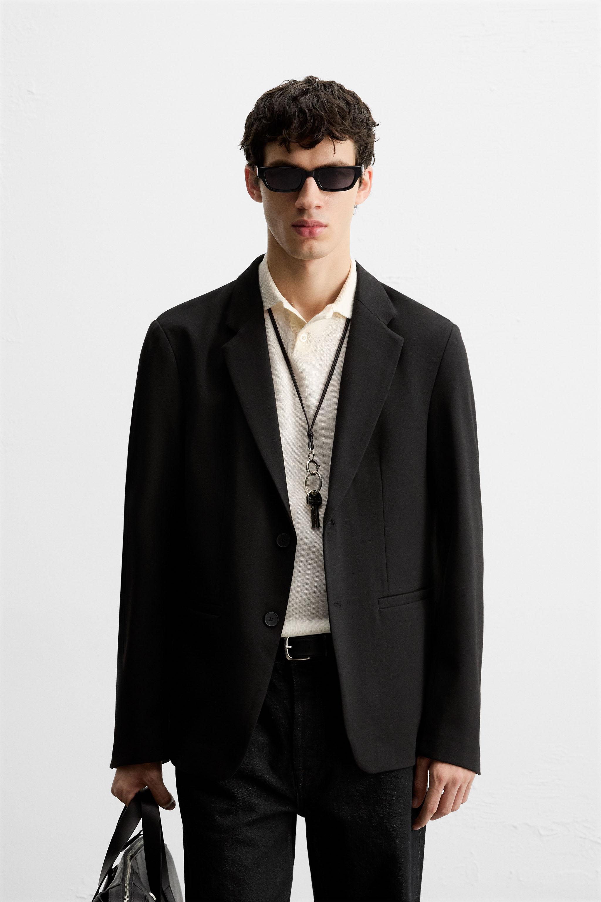 SLIM FIT STRETCH BLAZER