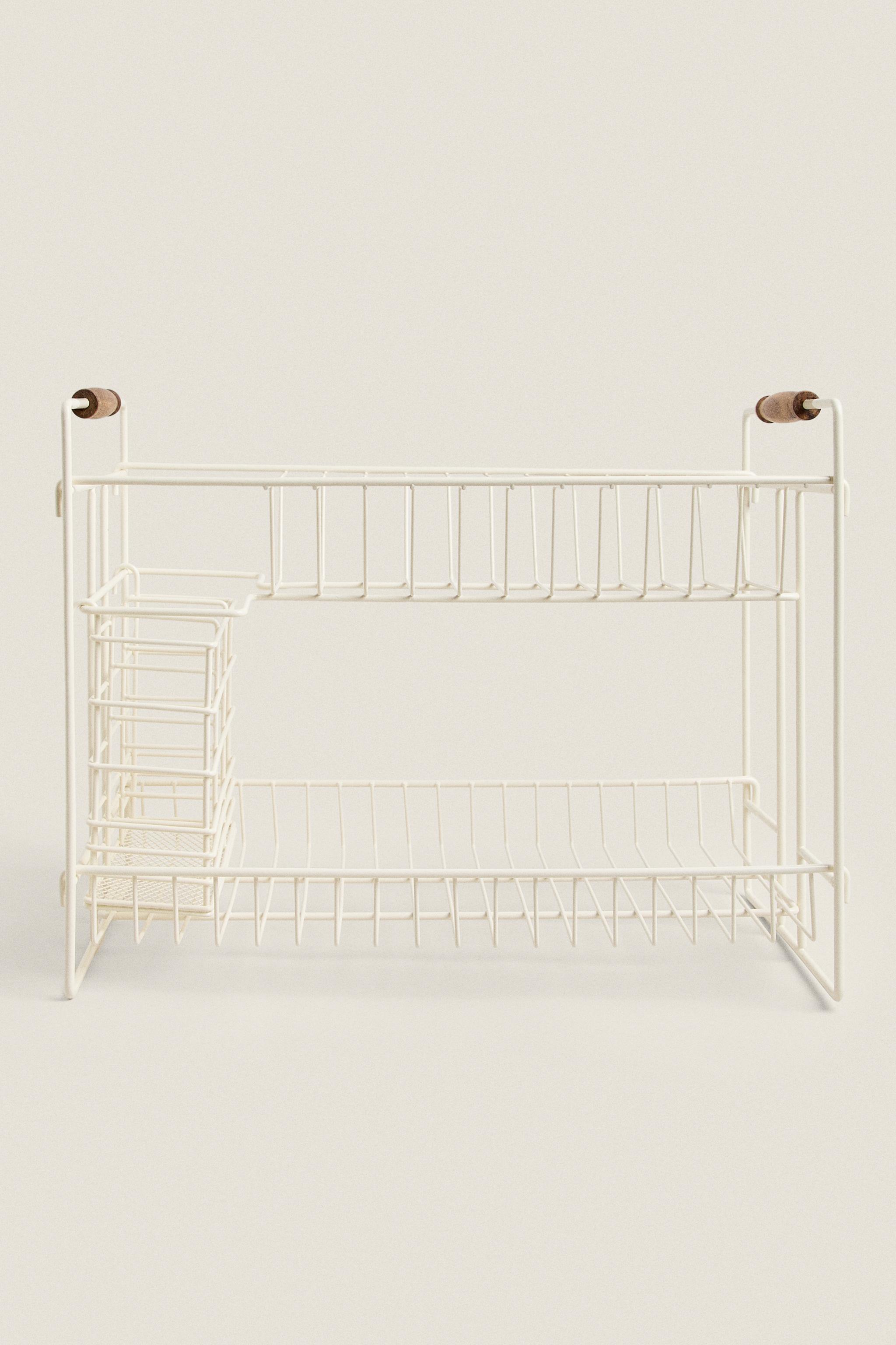 LACQUERED METAL DISH RACK