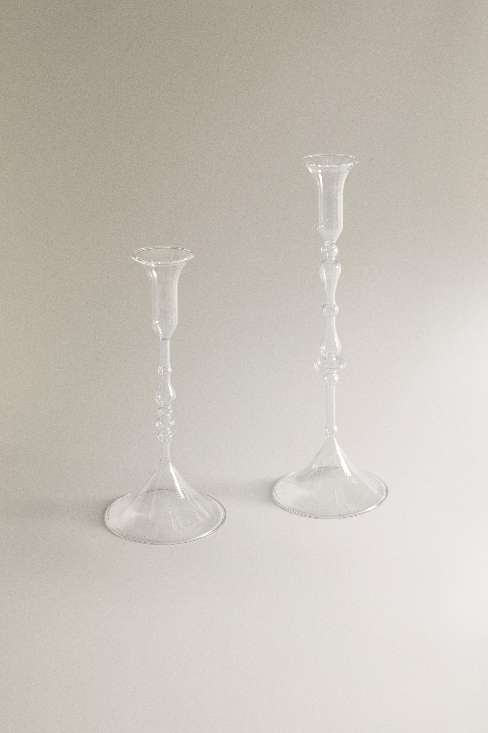 CRYSTAL CANDLESTICK