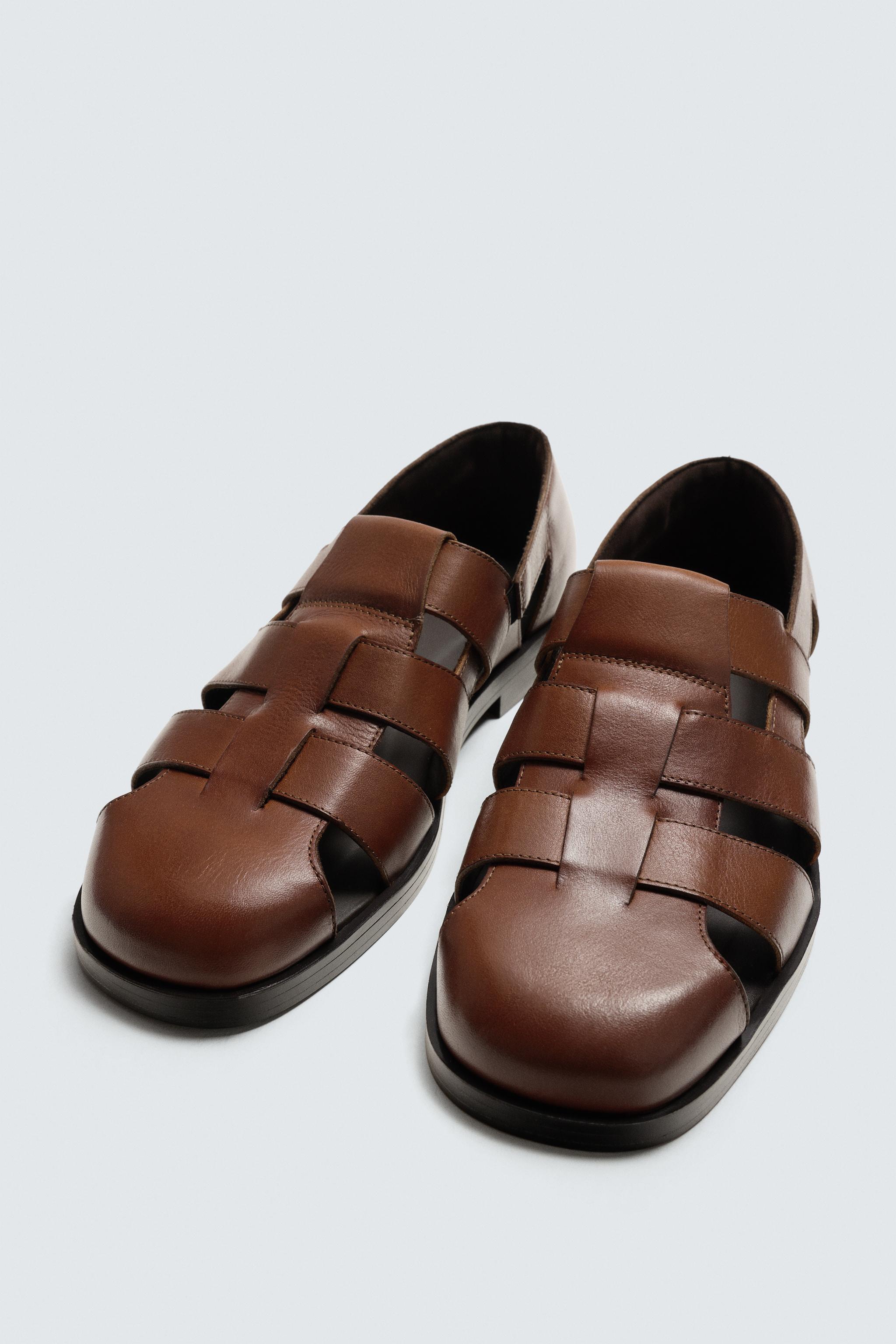 LIMITED EDITION LEATHER FISHERMAN SANDALS