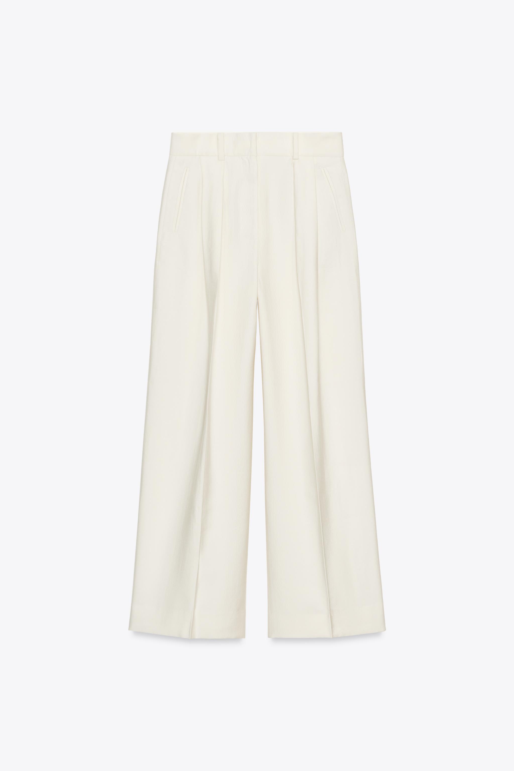 ZW COLLECTION FLOWY PLEATED PANTS