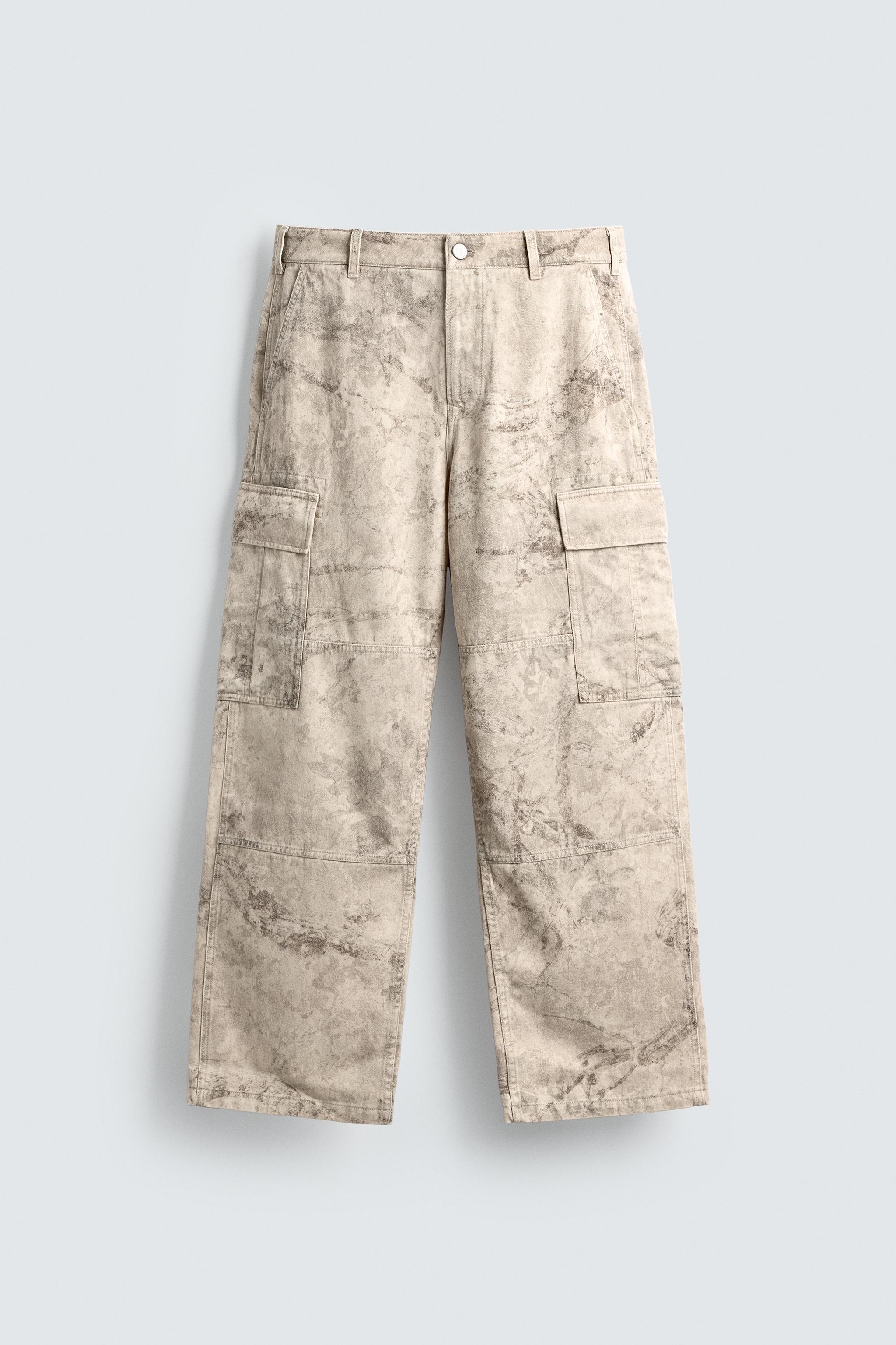 STRAIGHT FIT CARGO PANTS
