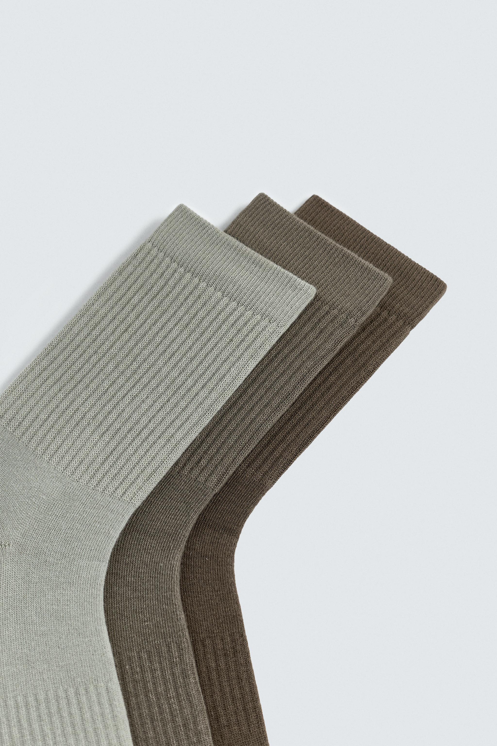 RIB SOCKS 3-PACK