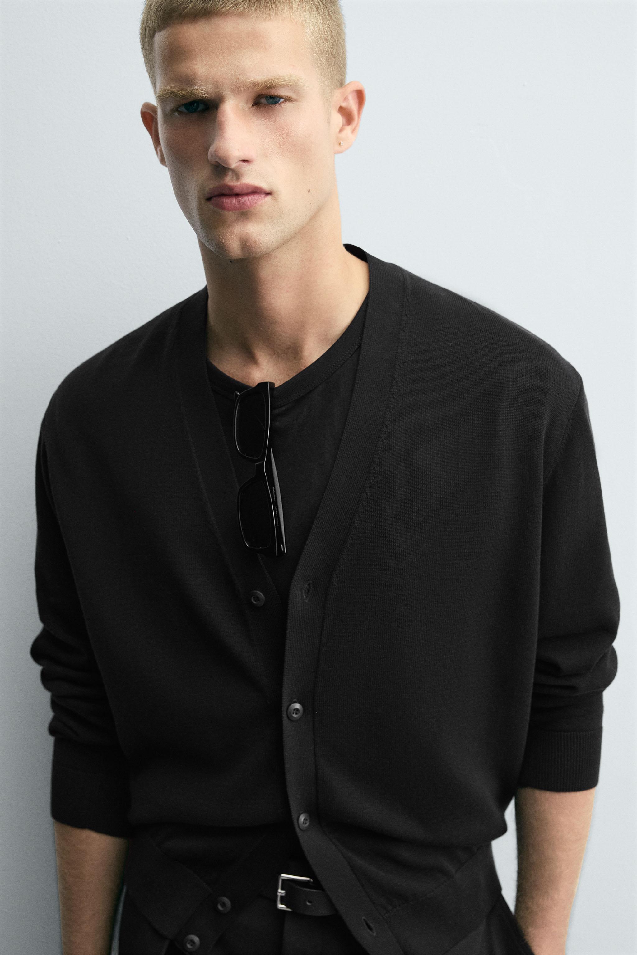 LIGHTWEIGHT STRUCTURED CARDIGAN