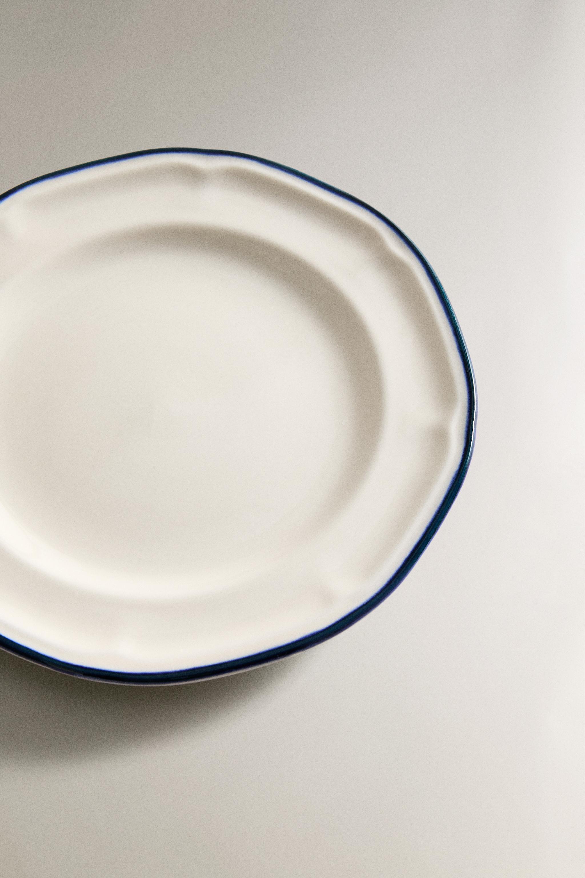 SIDE PLATE WITH CONTRAST RIM