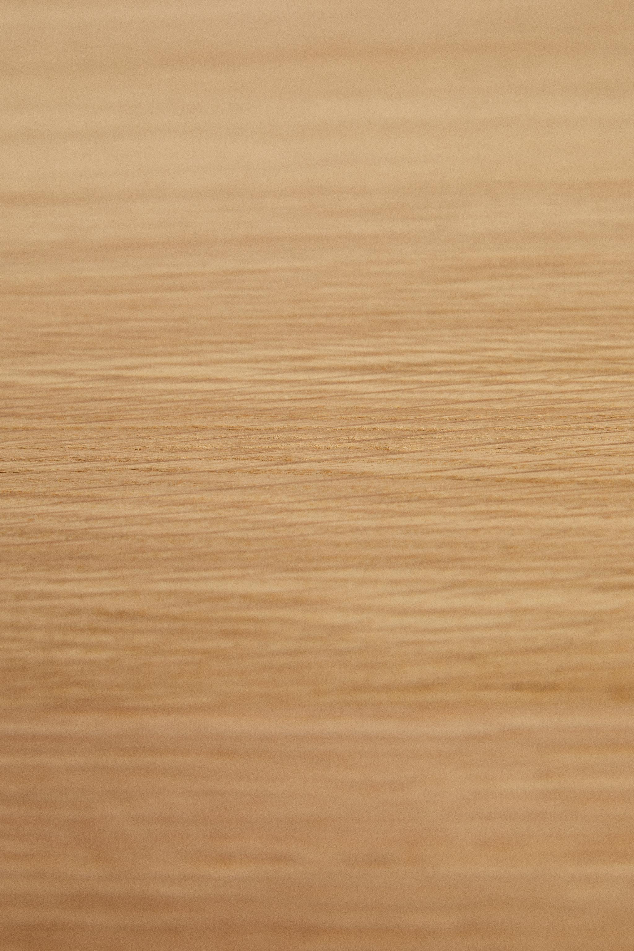 WOOD AND METAL OFFICE DESK