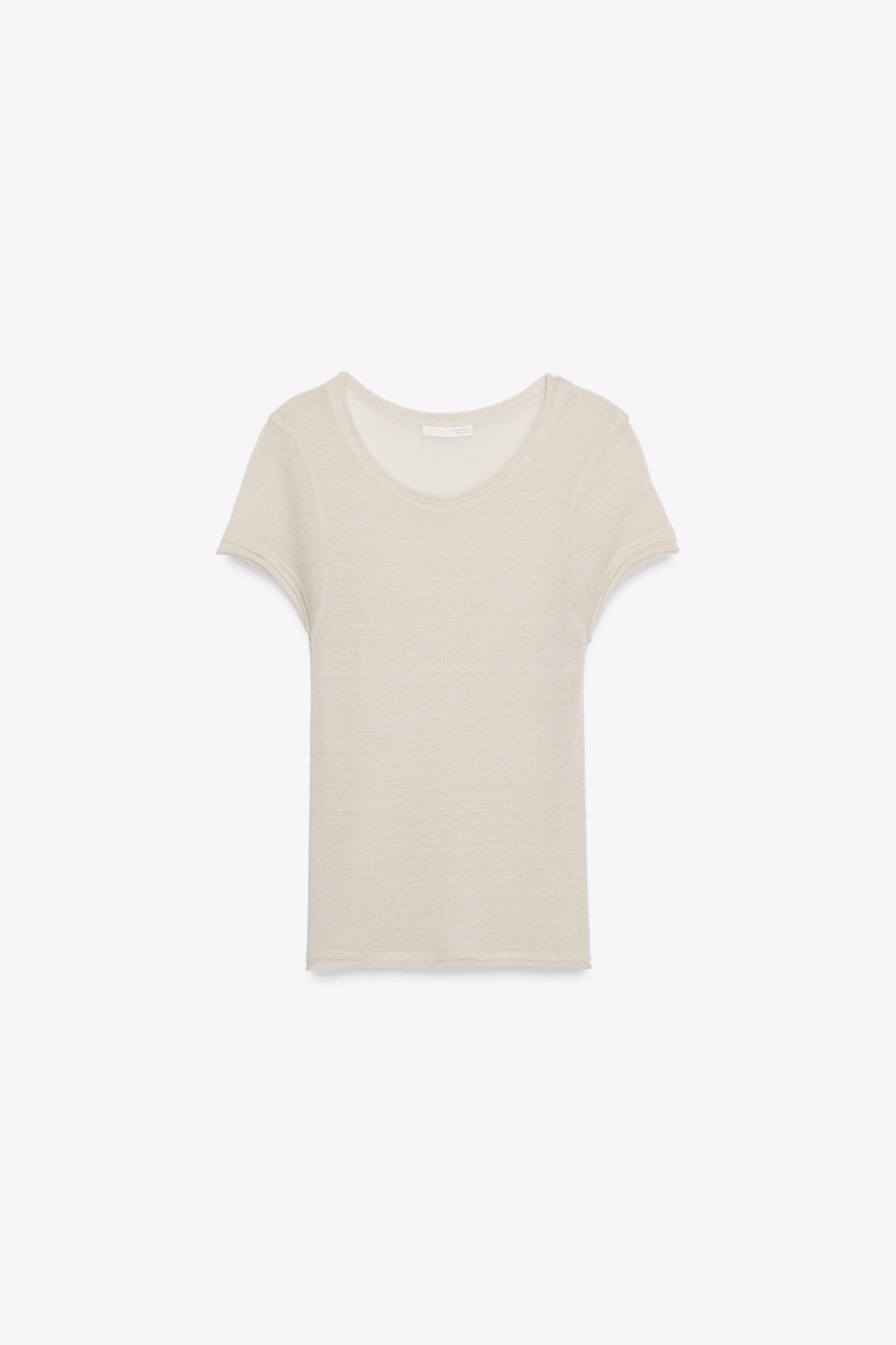 WOOL SHORT SLEEVE T-SHIRT