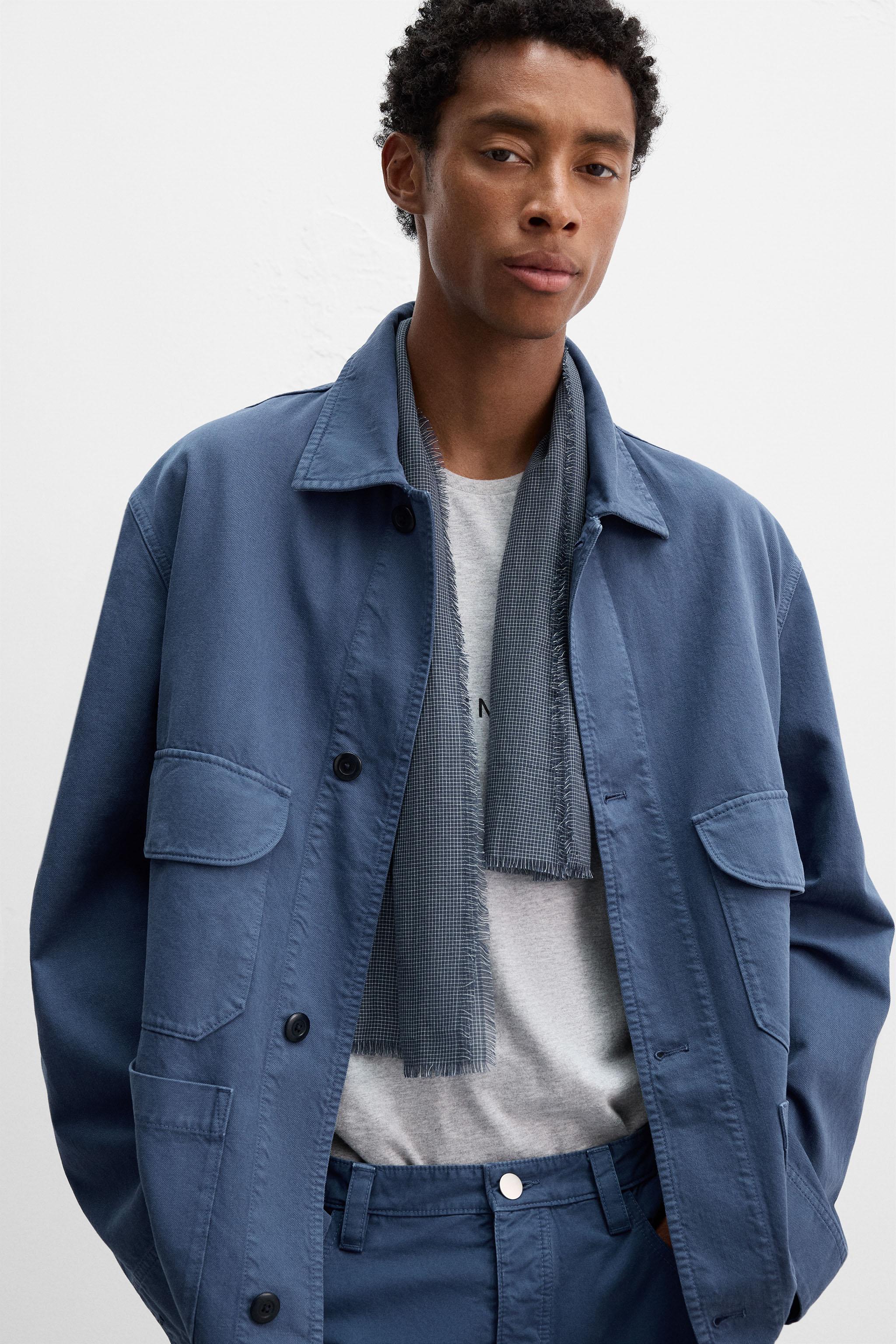 COTTON TEXTURED SCARF