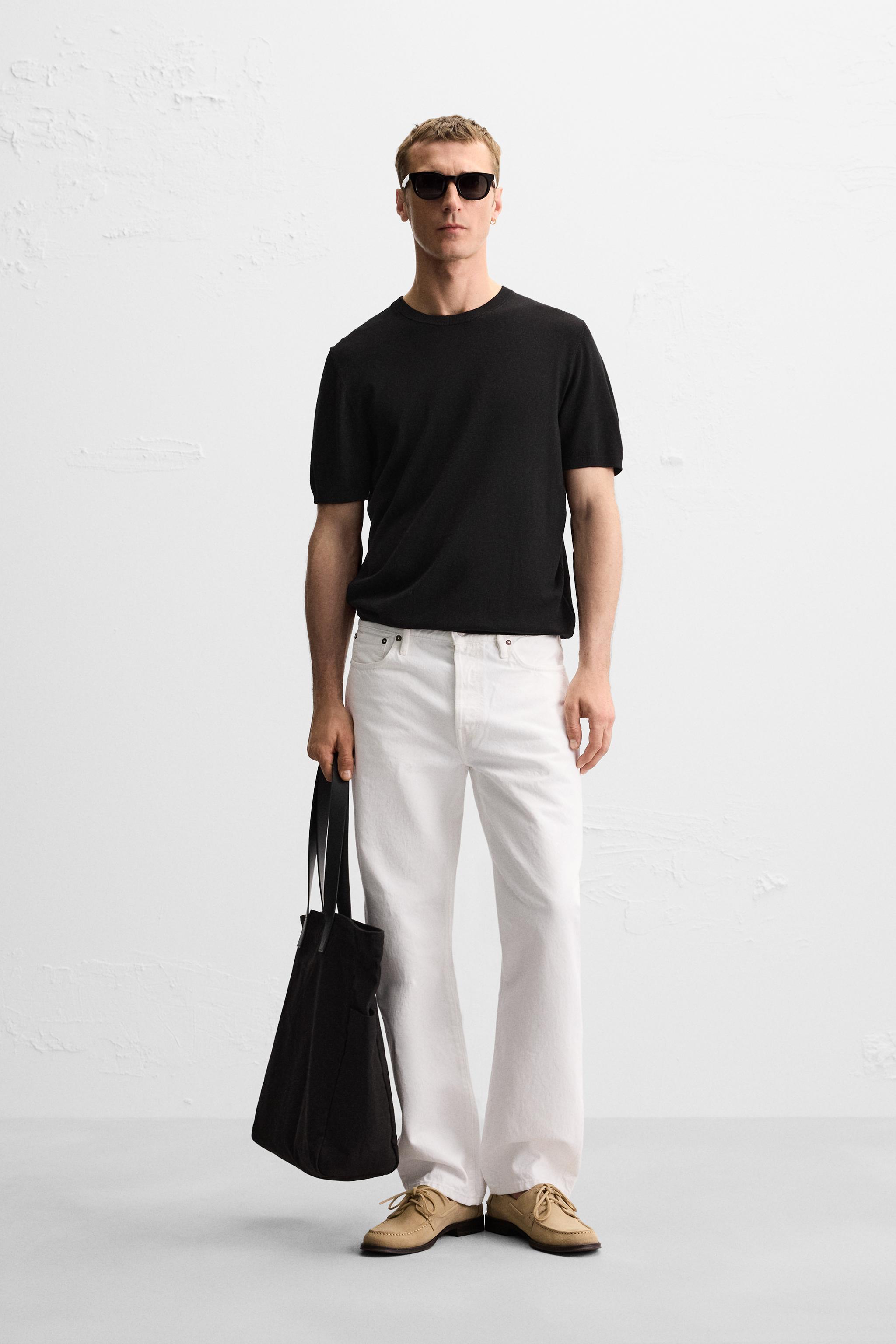 KNIT REGULAR FIT T-SHIRT