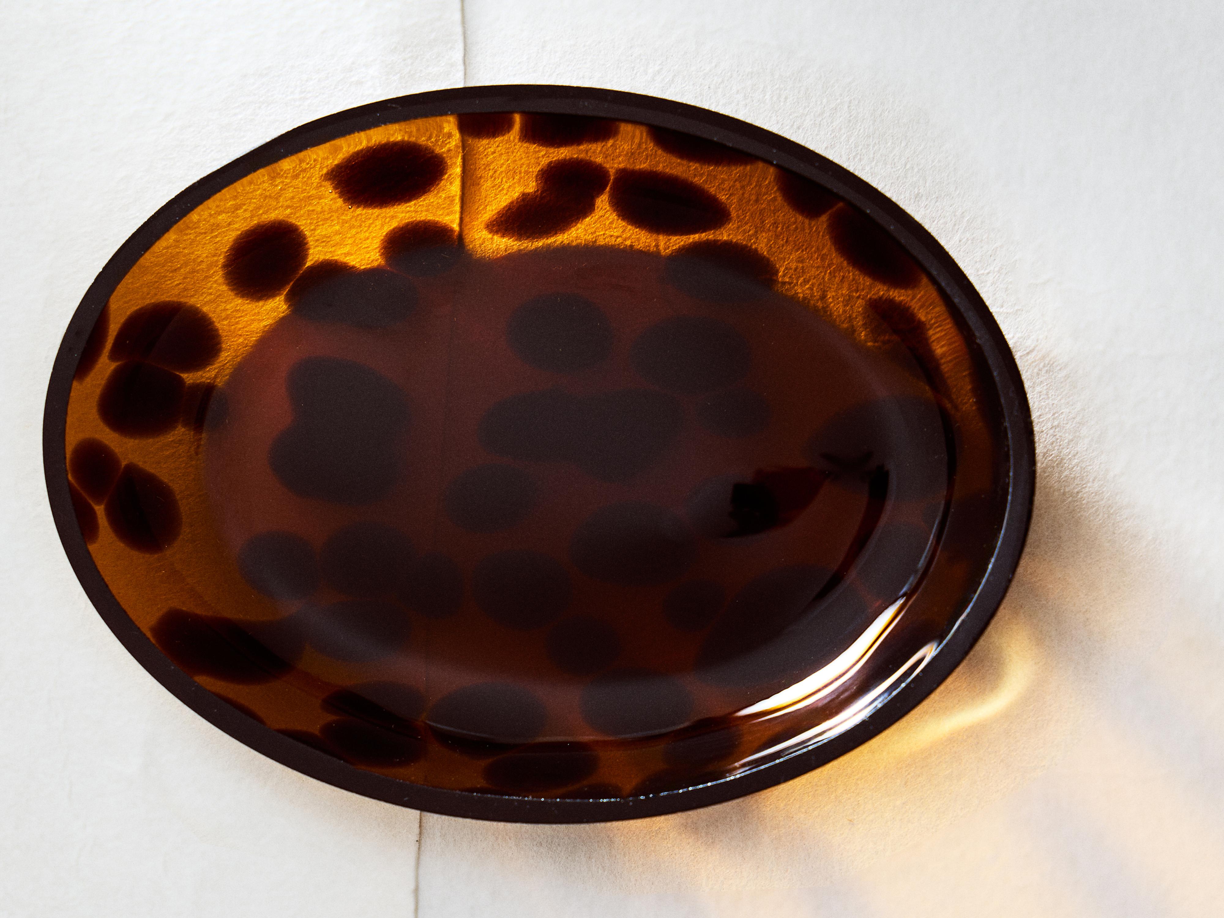 ANIMAL PRINT BATHROOM SOAP DISH