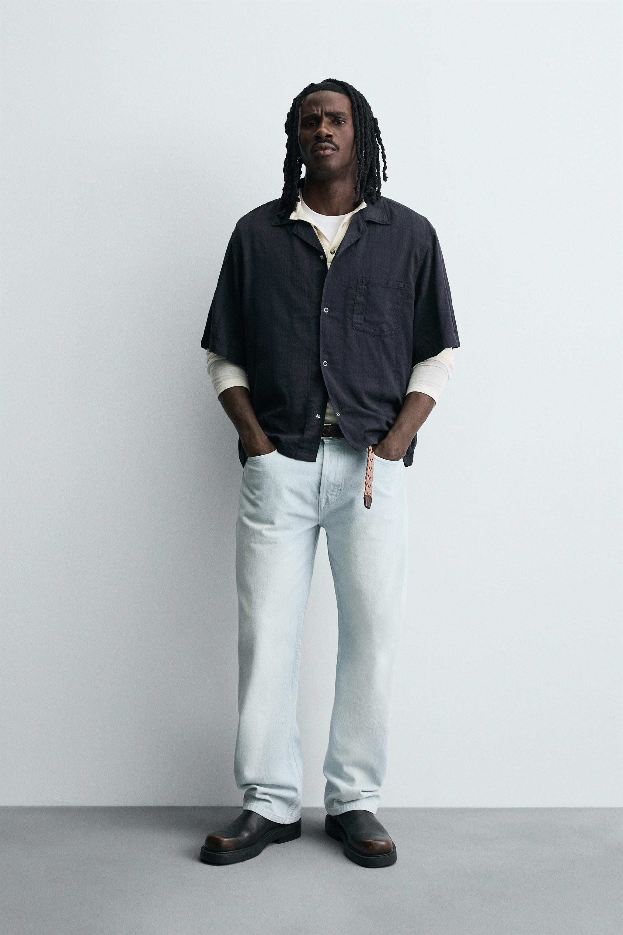 STRIPED JACQUARD SHIRT