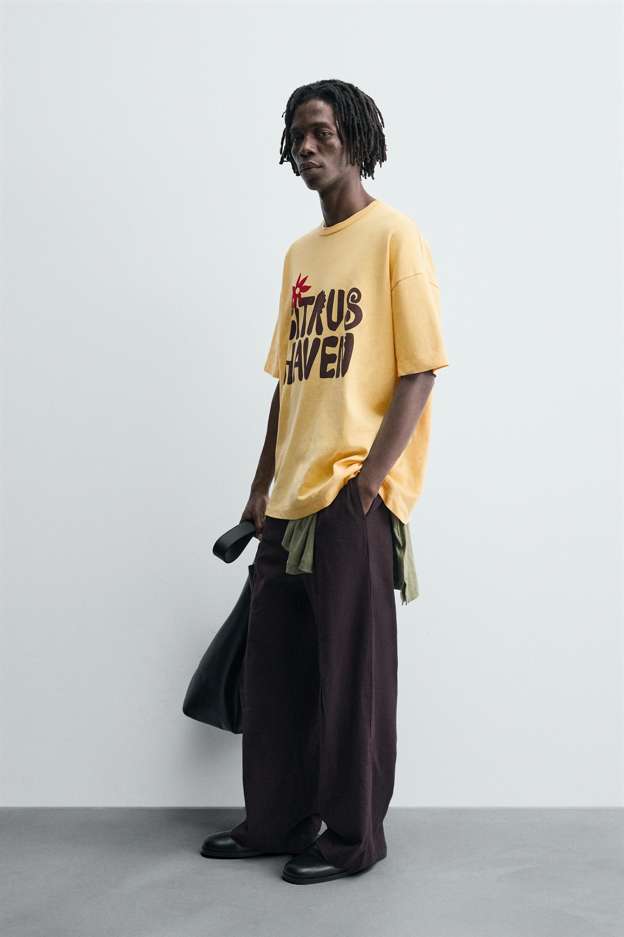 TEXT PRINT SWEATSHIRT