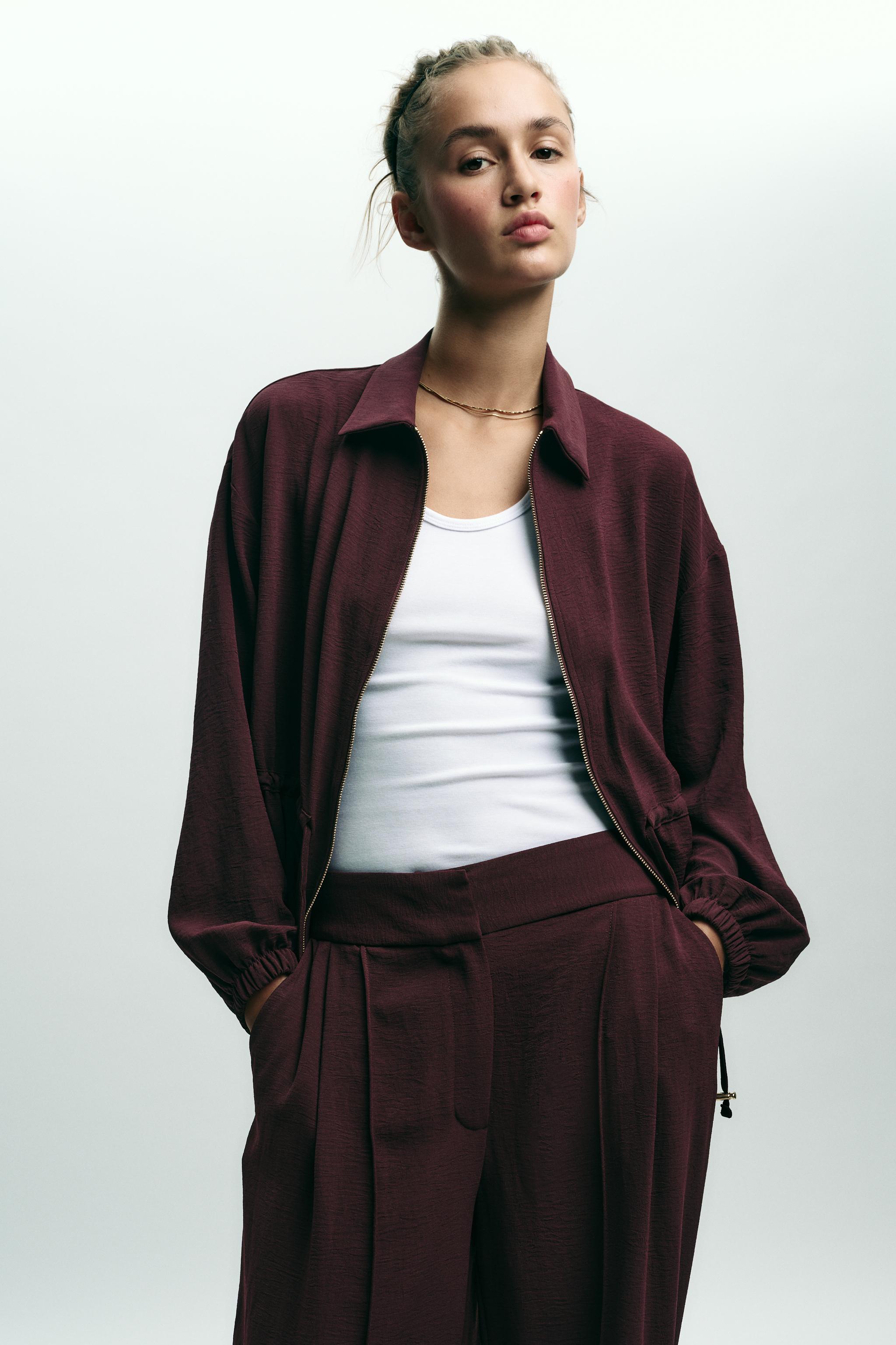 DRAWSTRING SAFARI JACKET