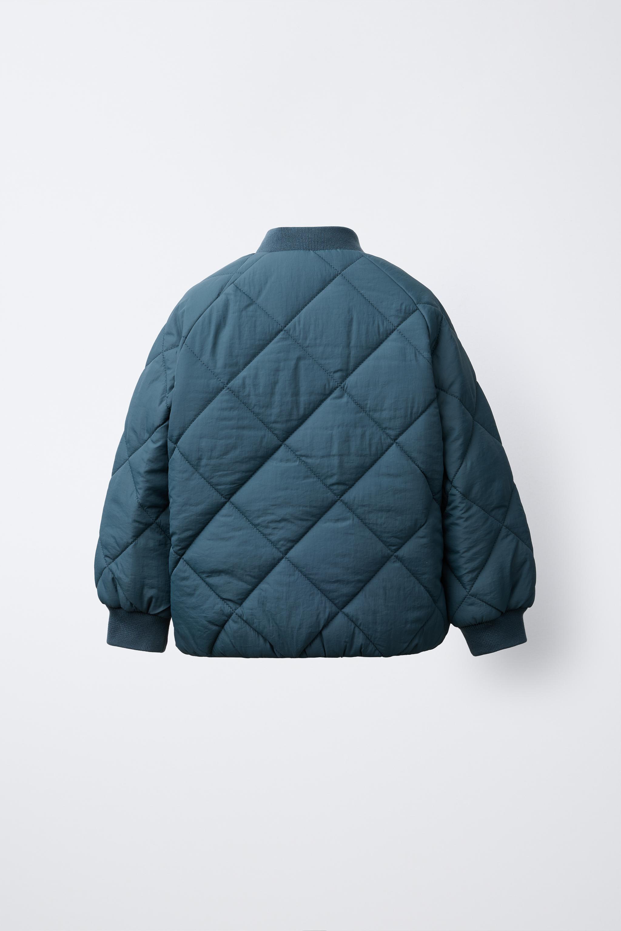 WATER REPELLENT PADDED BOMBER JACKET
