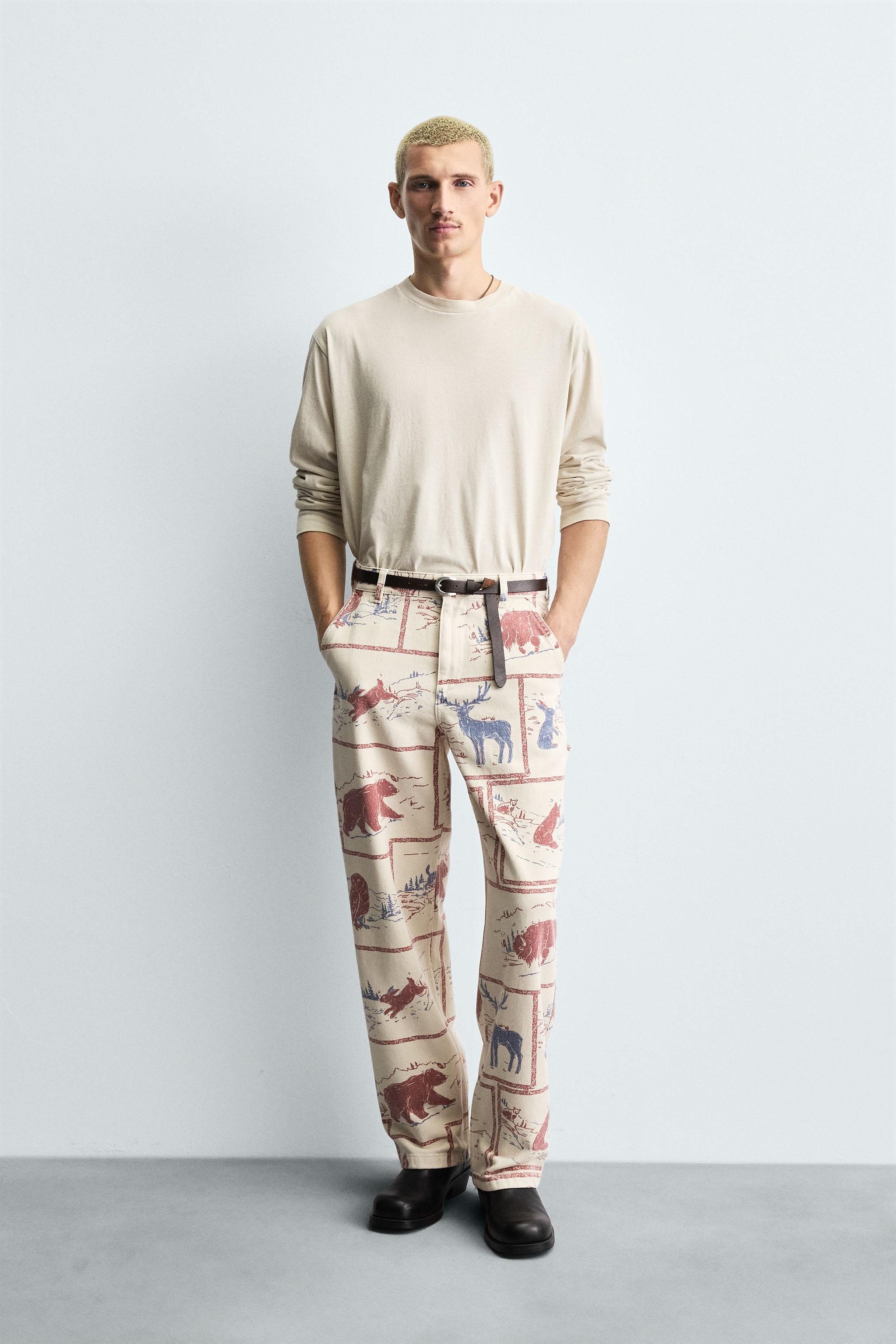 COMIC PRINT PANTS