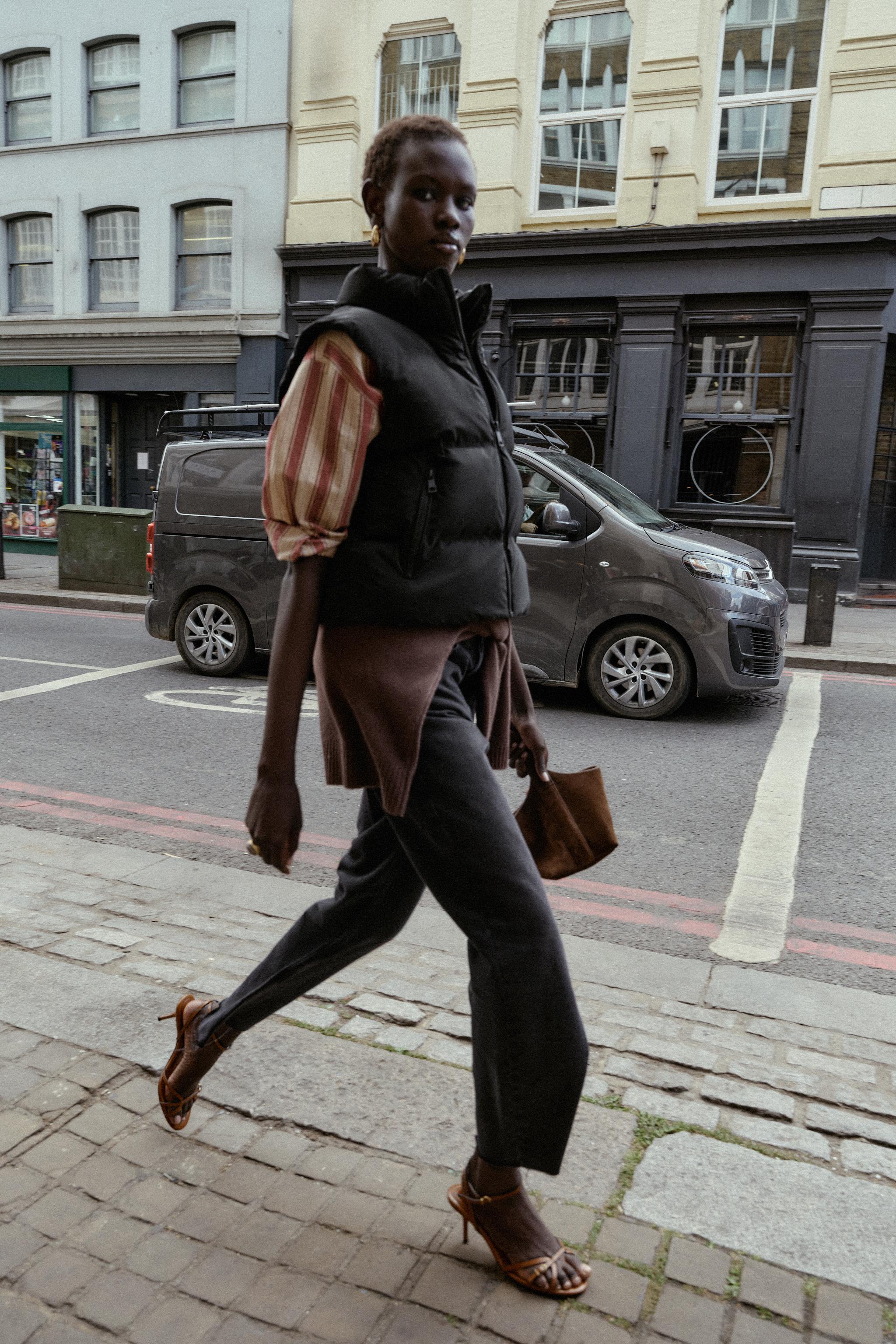 RUBBERIZED PUFFER VEST