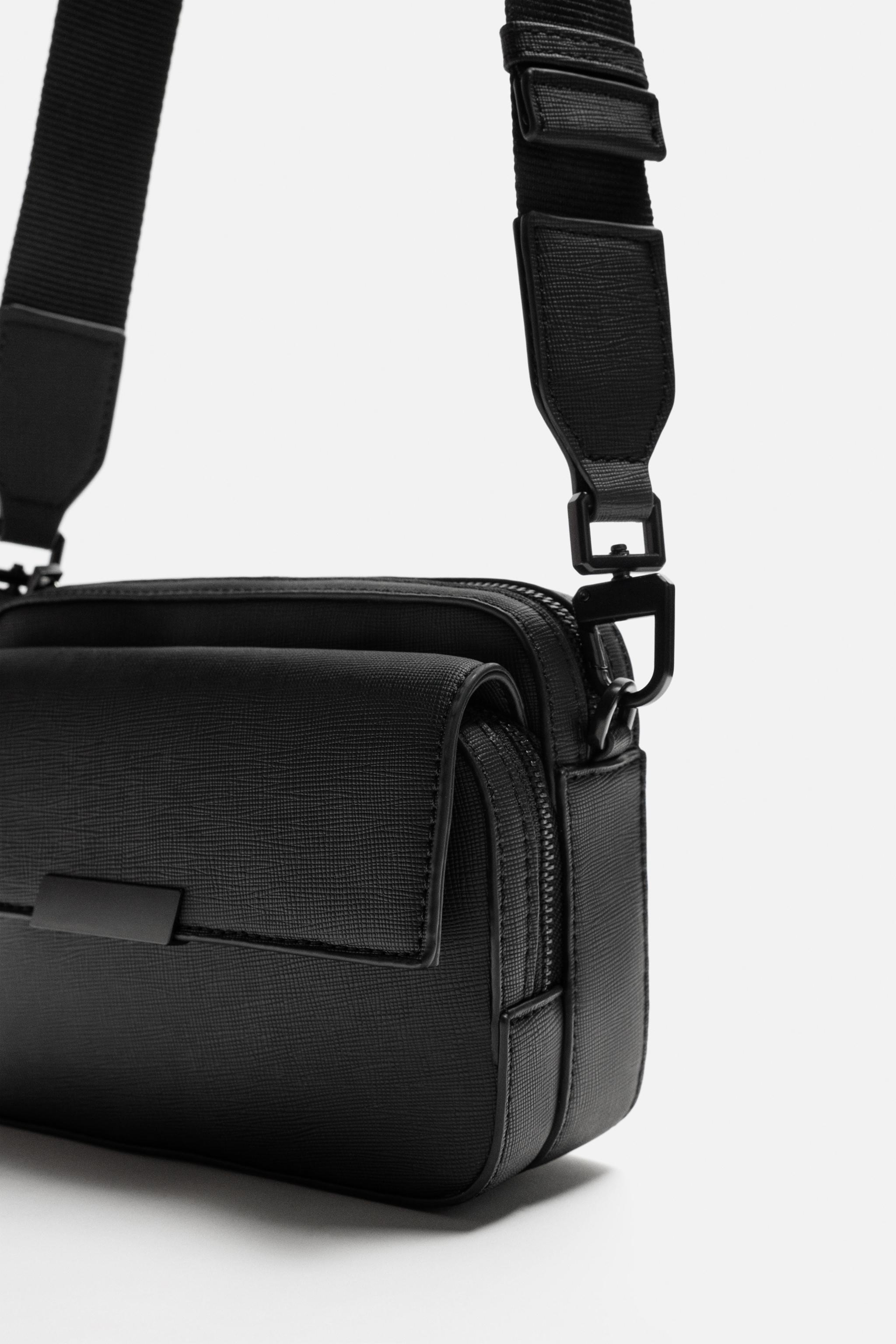 TEXTURED CROSSBODY BAG