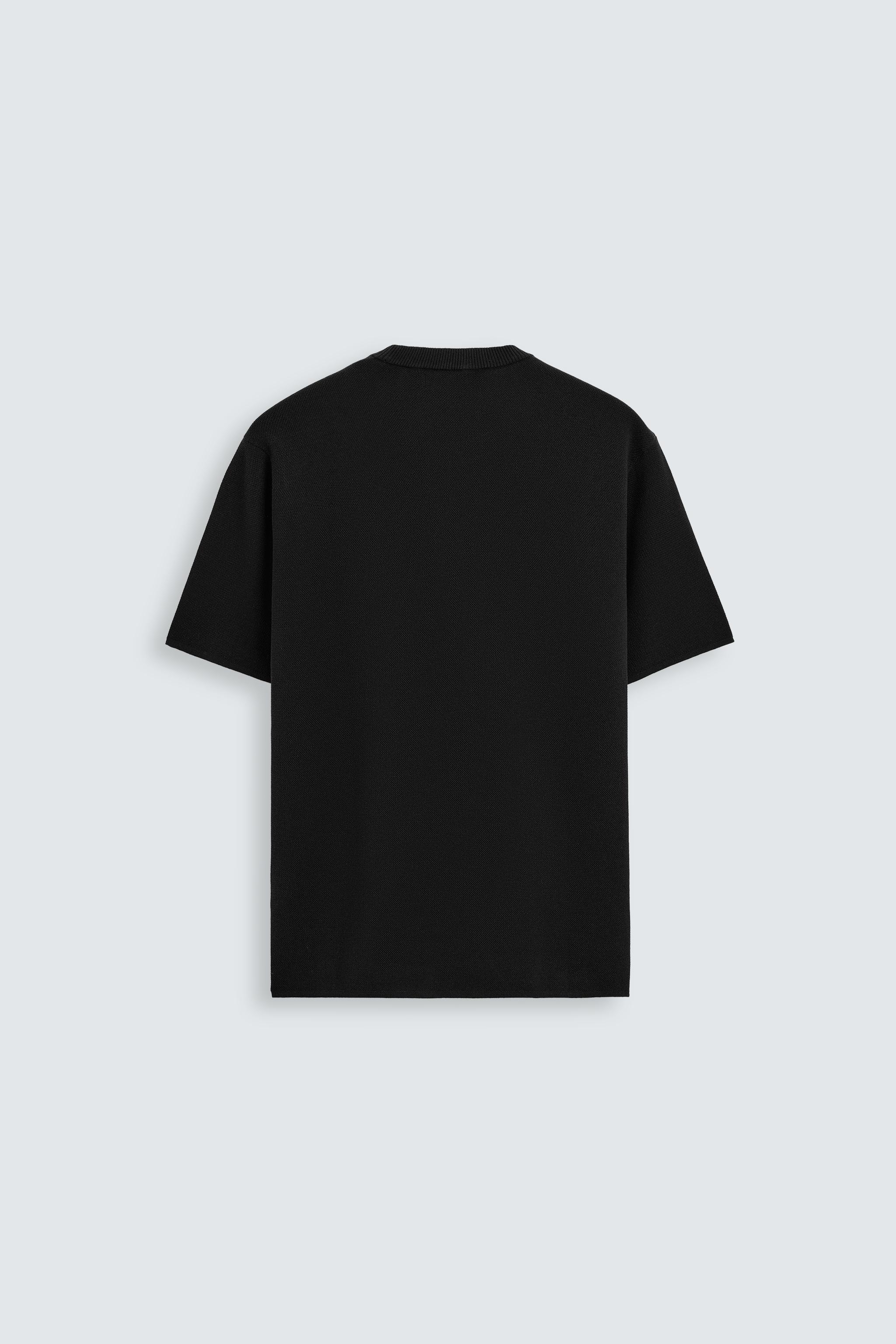 RELAXED FIT KNIT T-SHIRT