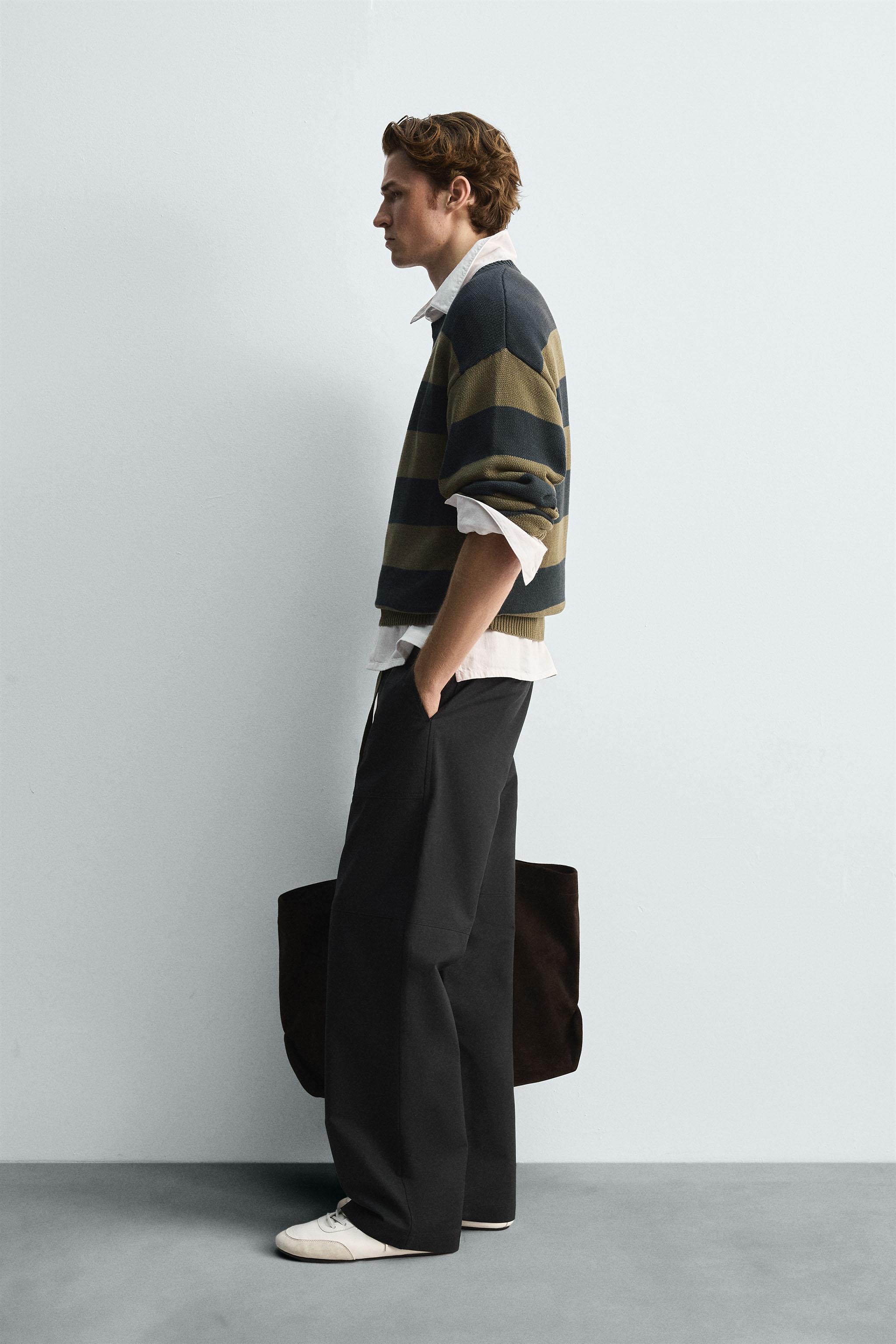 REGULAR FIT POCKET PANTS