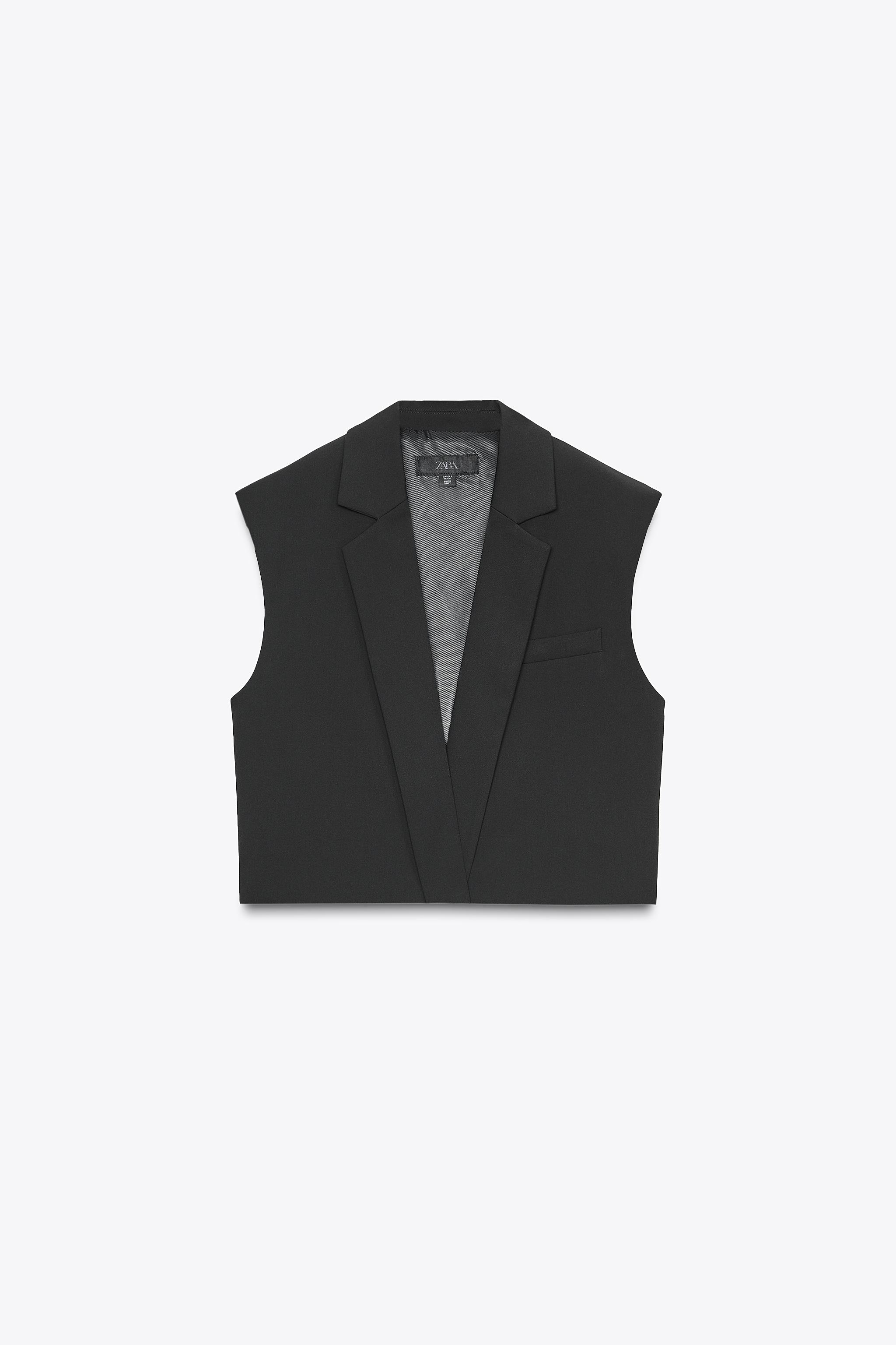 SHORT LAPEL VEST