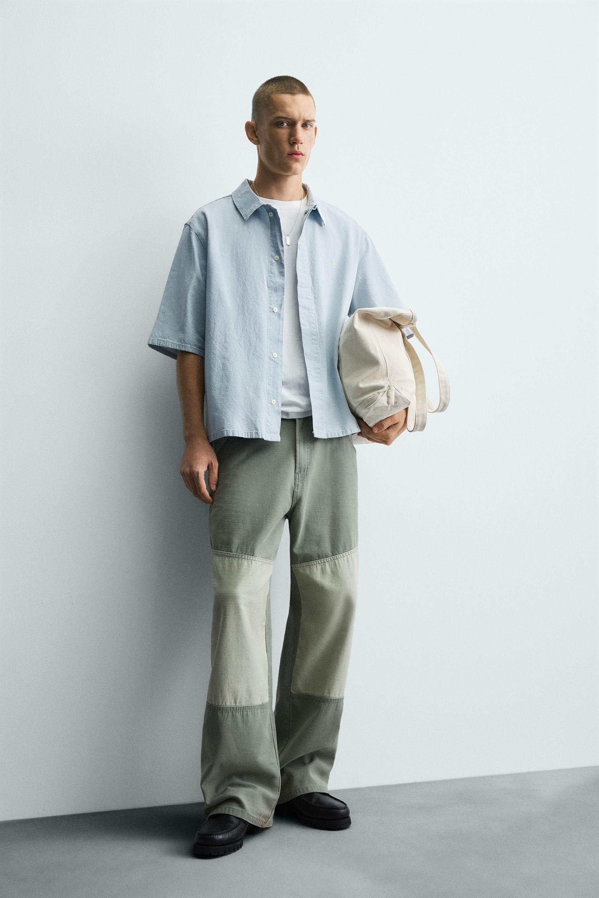 EMBROIDERED DENIM SHIRT