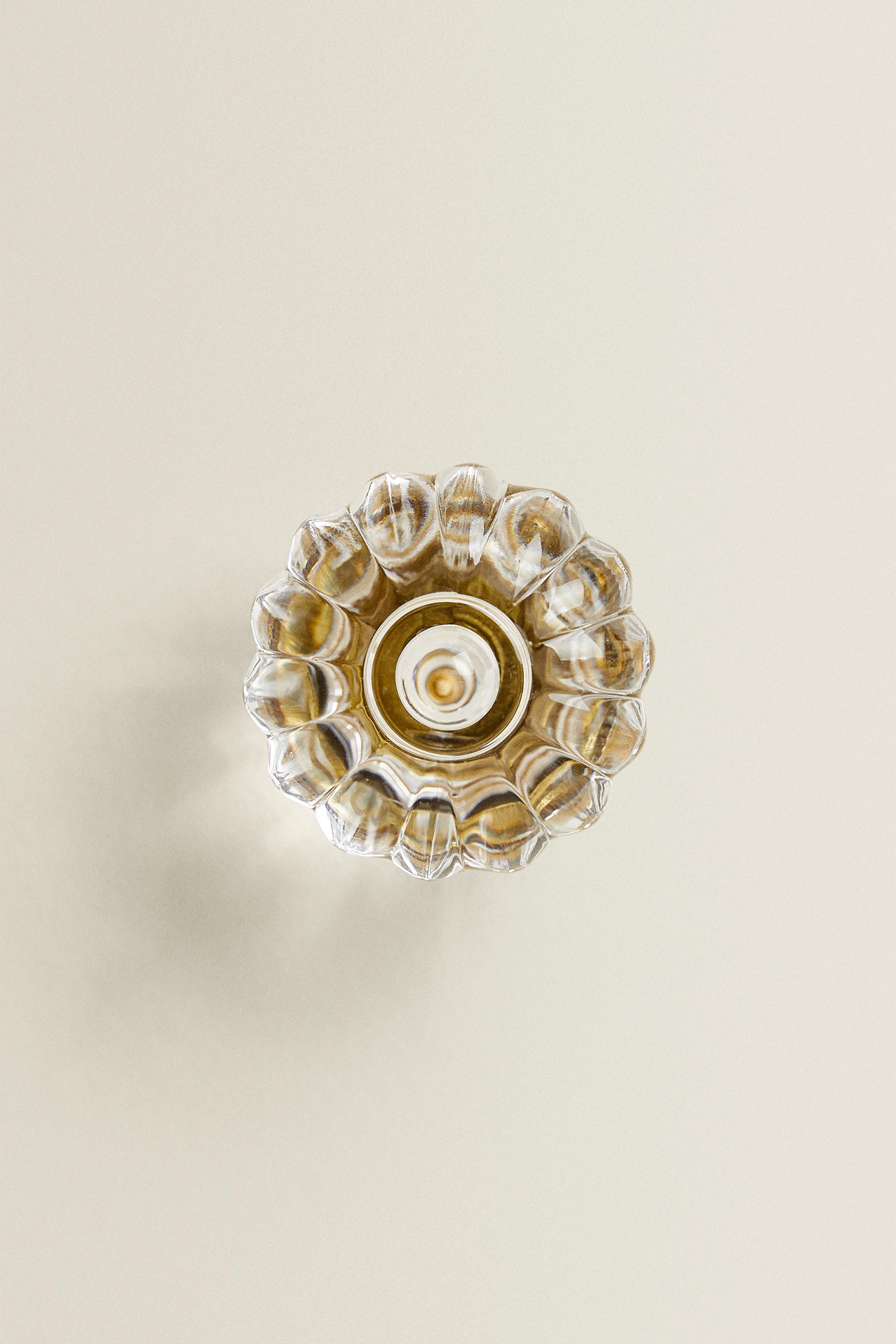 SET OF ACRYLIC FLOWER KNOBS (SET OF 2)