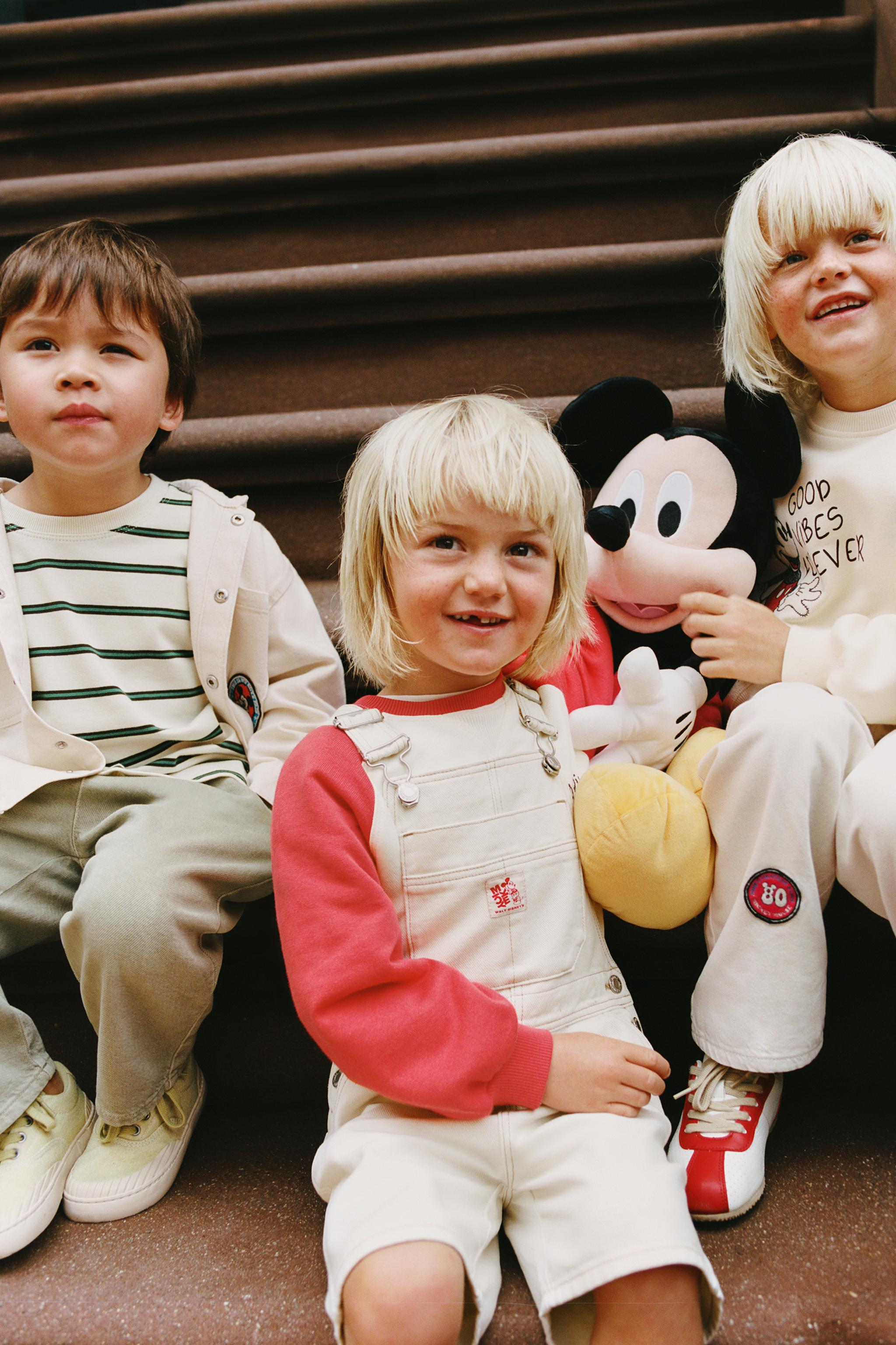 MICKEY MOUSE © DISNEY TWILL OVERALL SHORTS