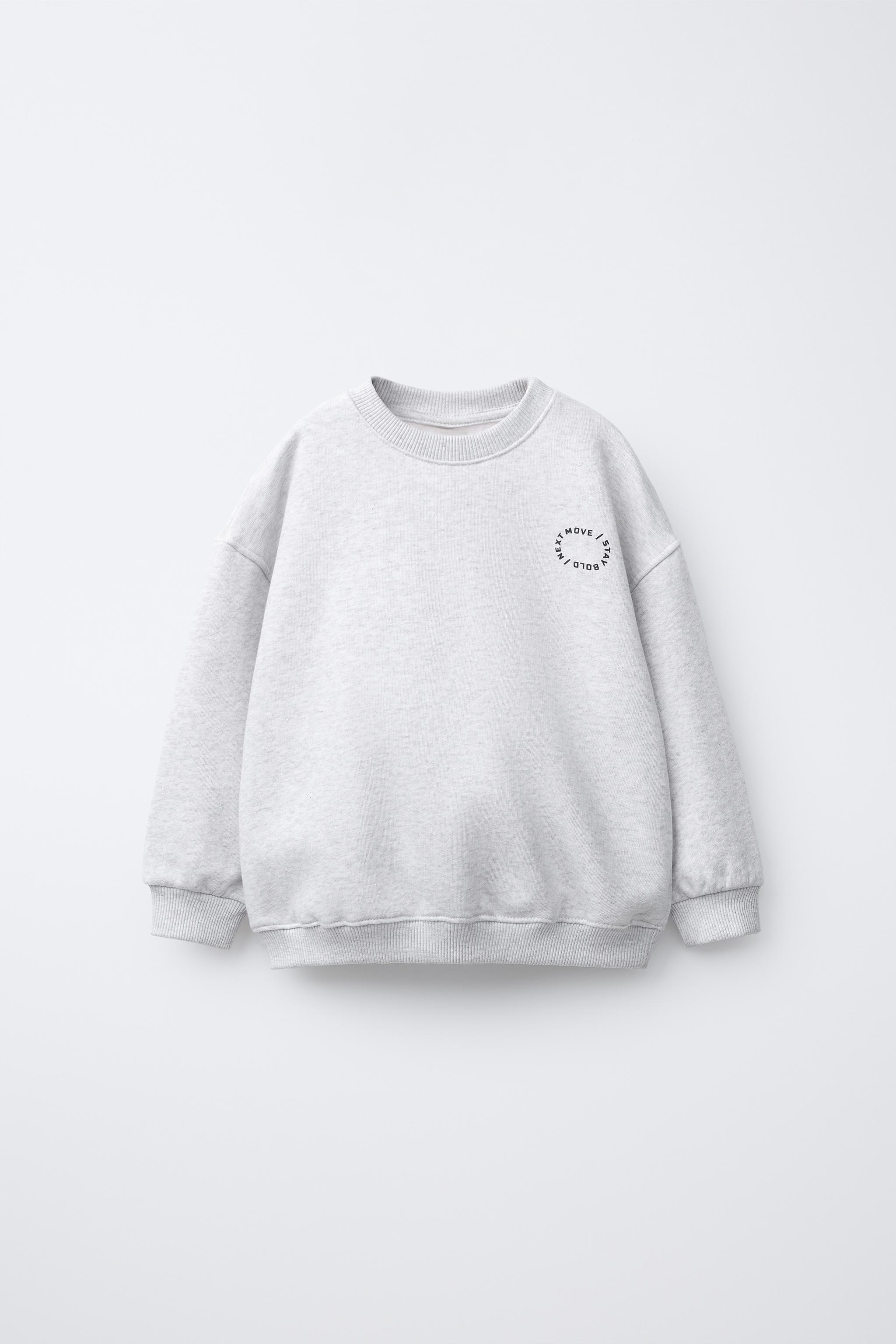BASIC TEXT SWEATSHIRT
