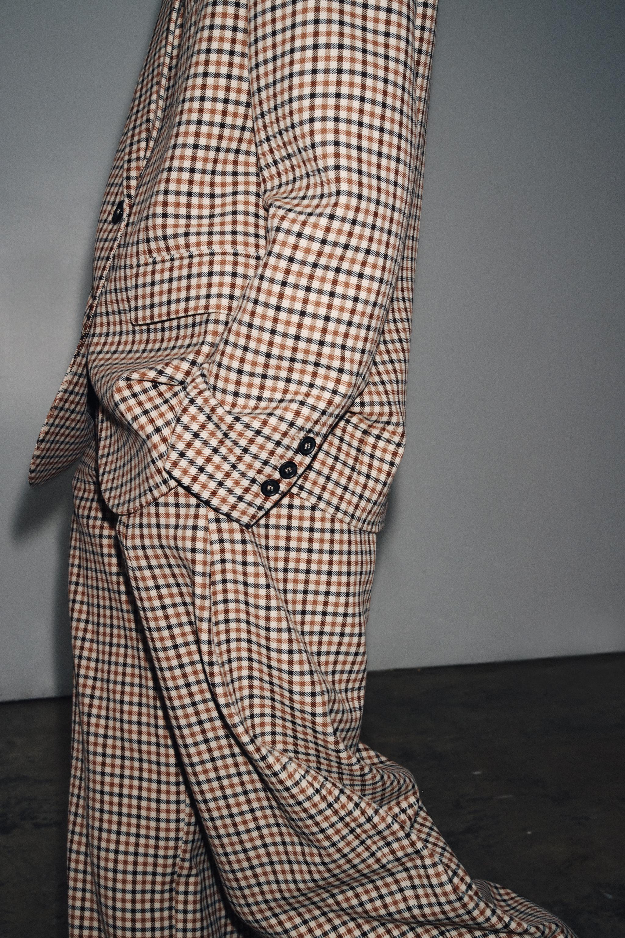 ZW COLLECTION PLAID PANTS