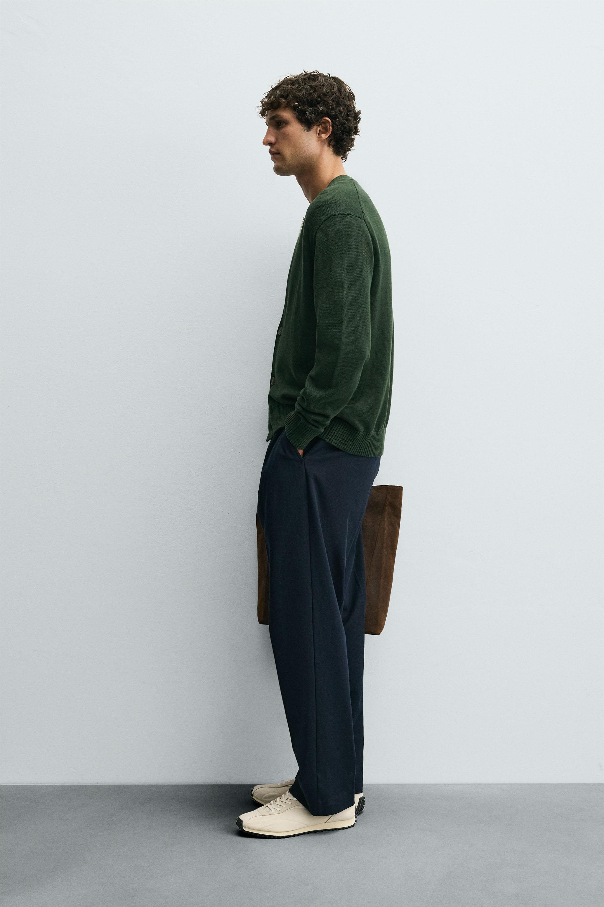 COTTON REGULAR FIT CARDIGAN