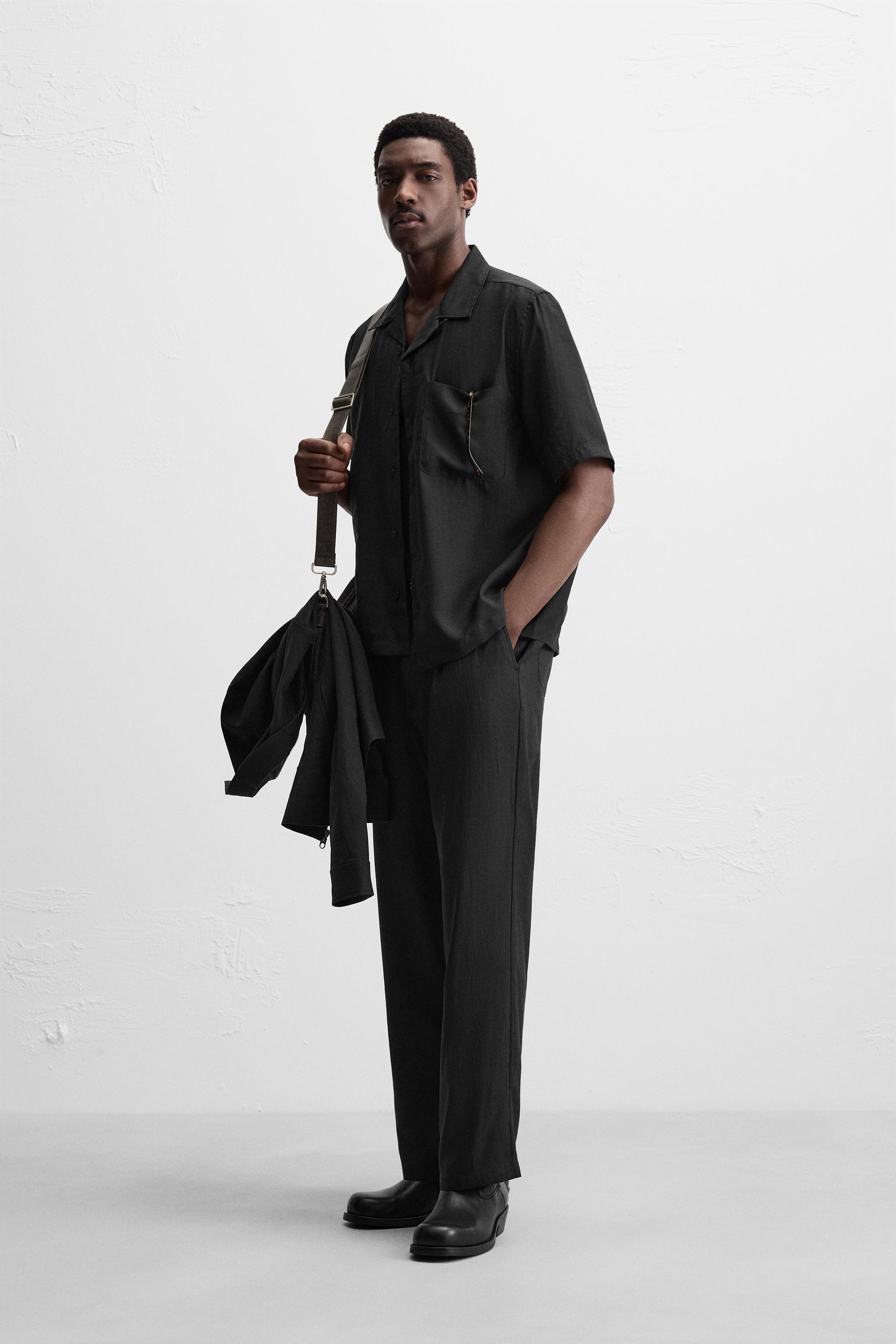 RELAXED FIT FLOWY SHIRT