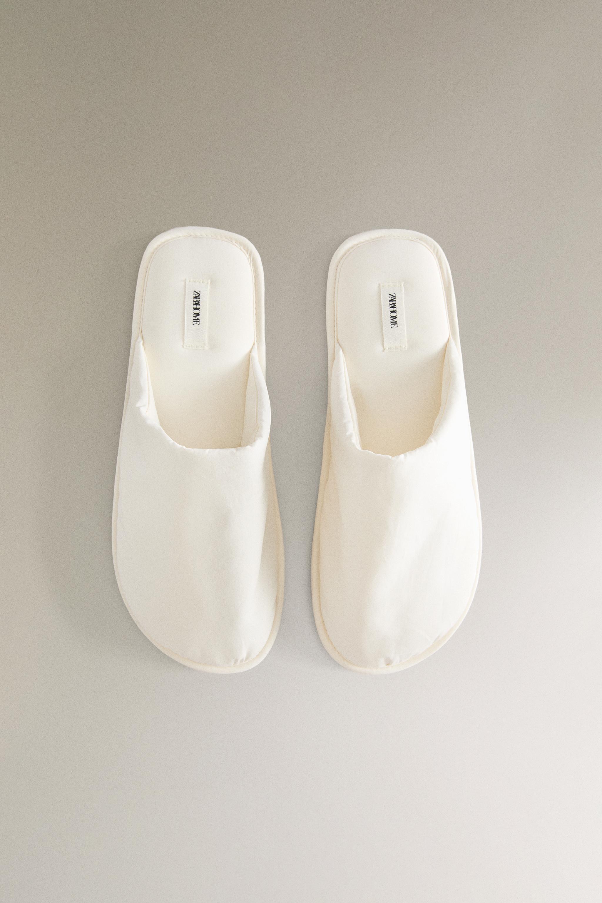 TECHNICAL FABRIC MULE SLIPPERS