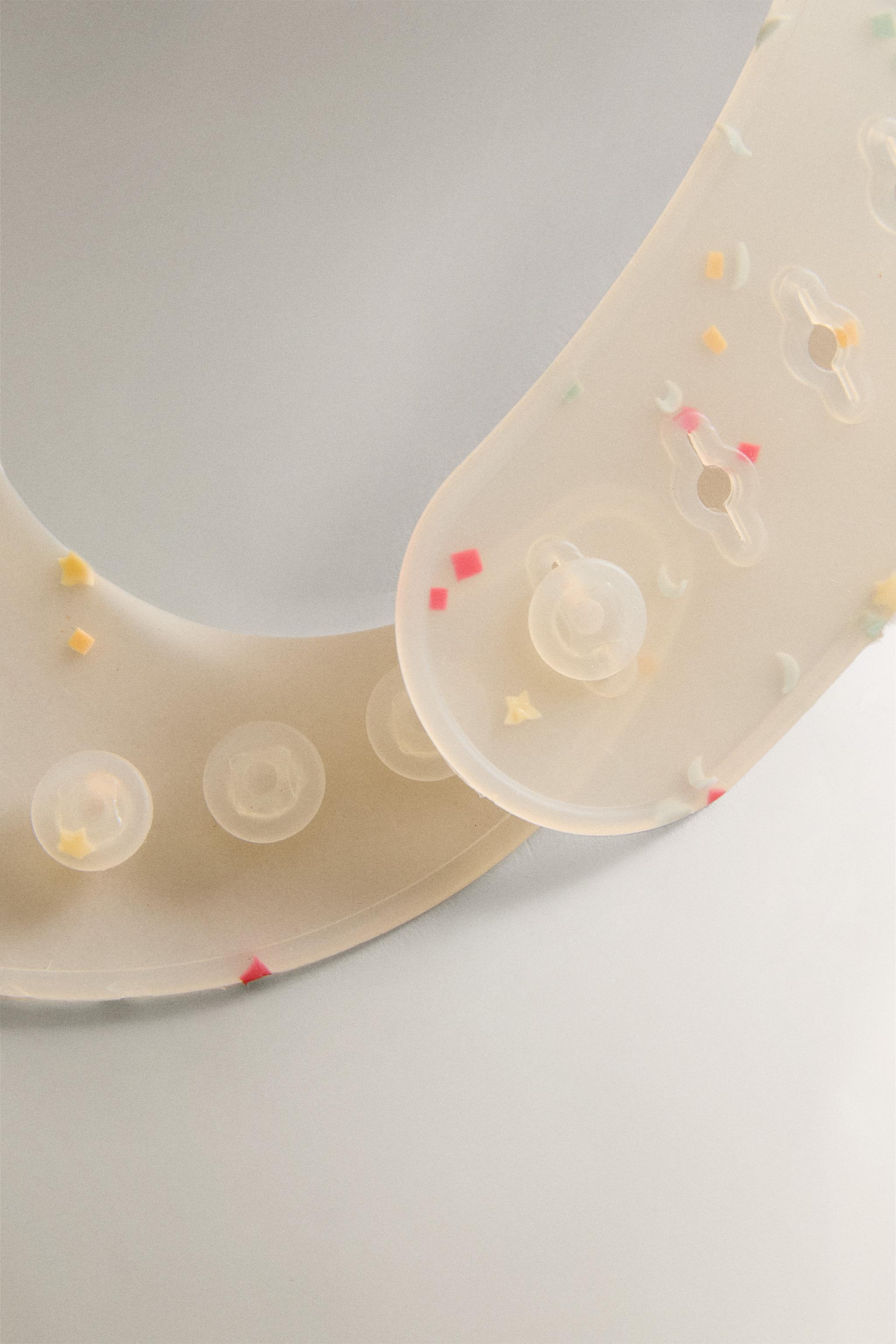 CHILDREN'S SILICONE CONFETTI BIB