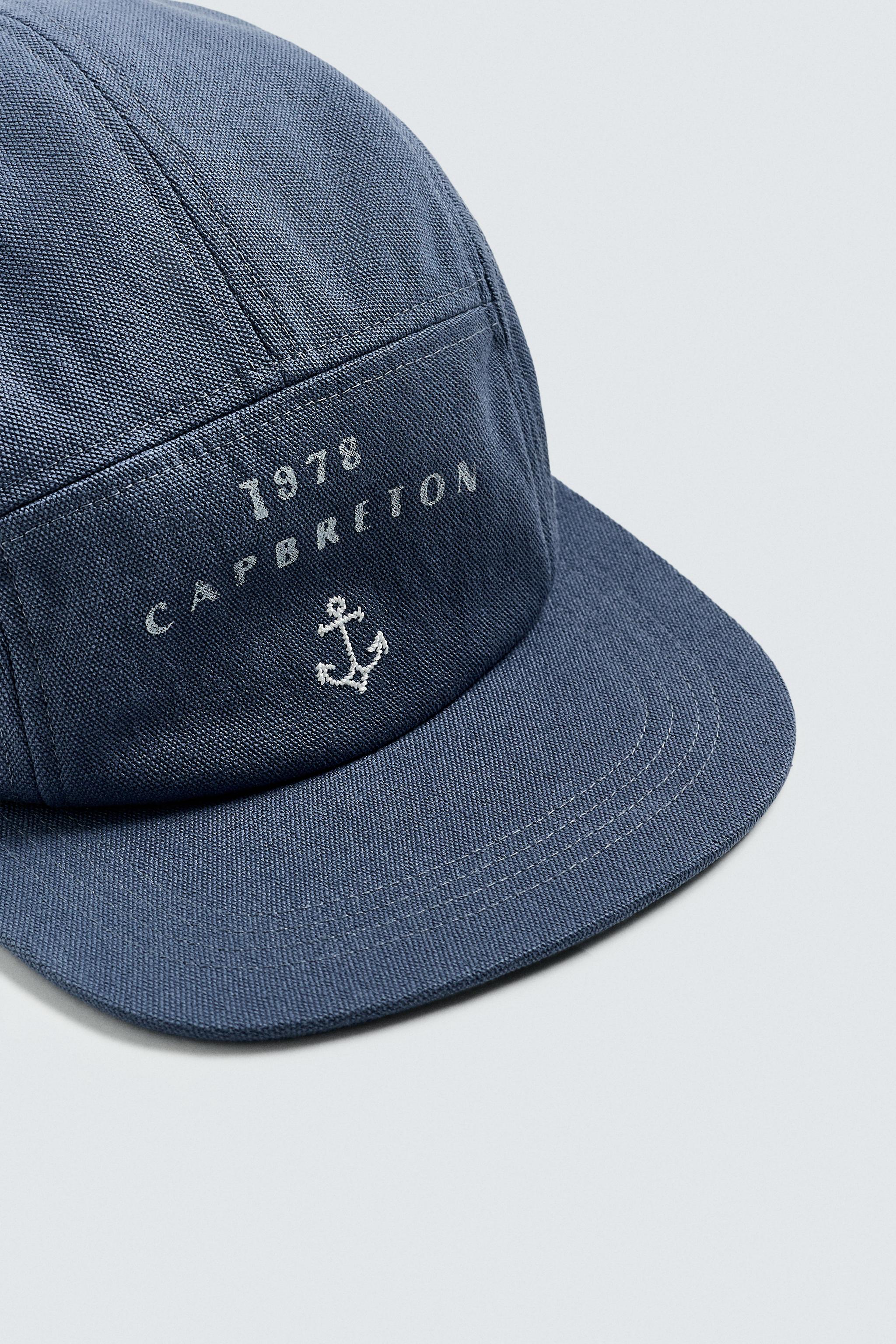 WASHED COMBINATION PRINT CAP