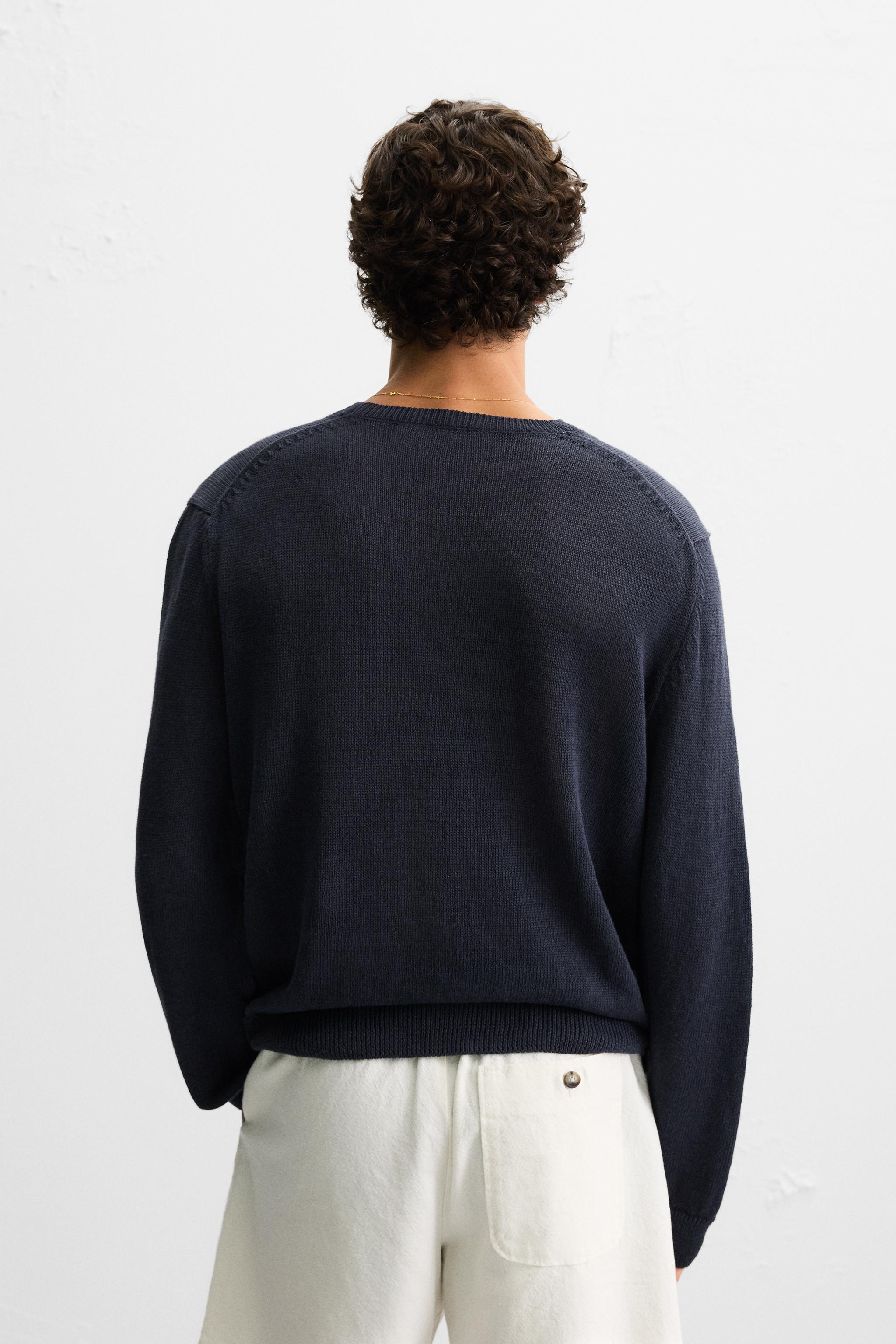 LINEN - COTTON SWEATER