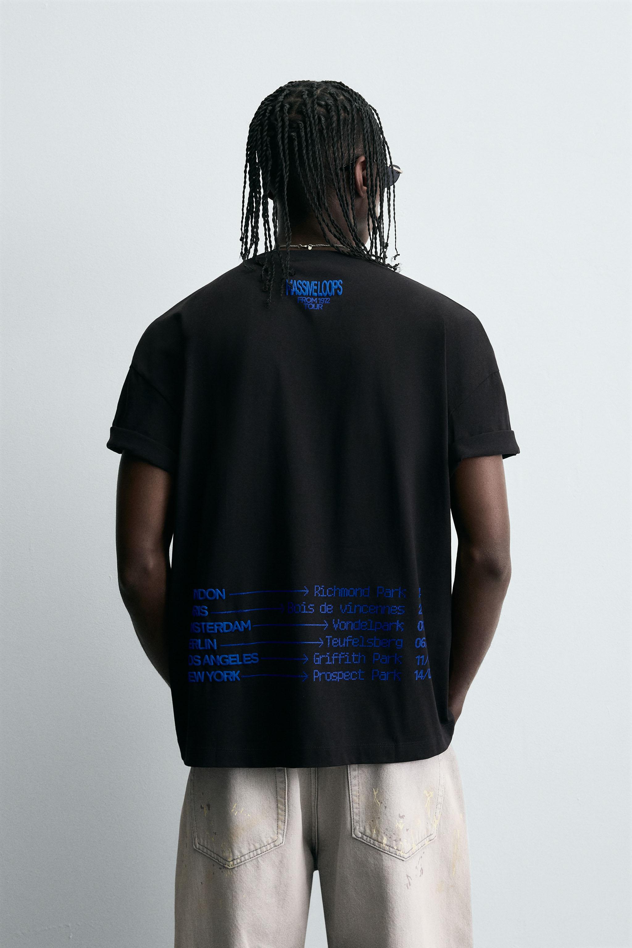 GRAPHIC TEXT T-SHIRT