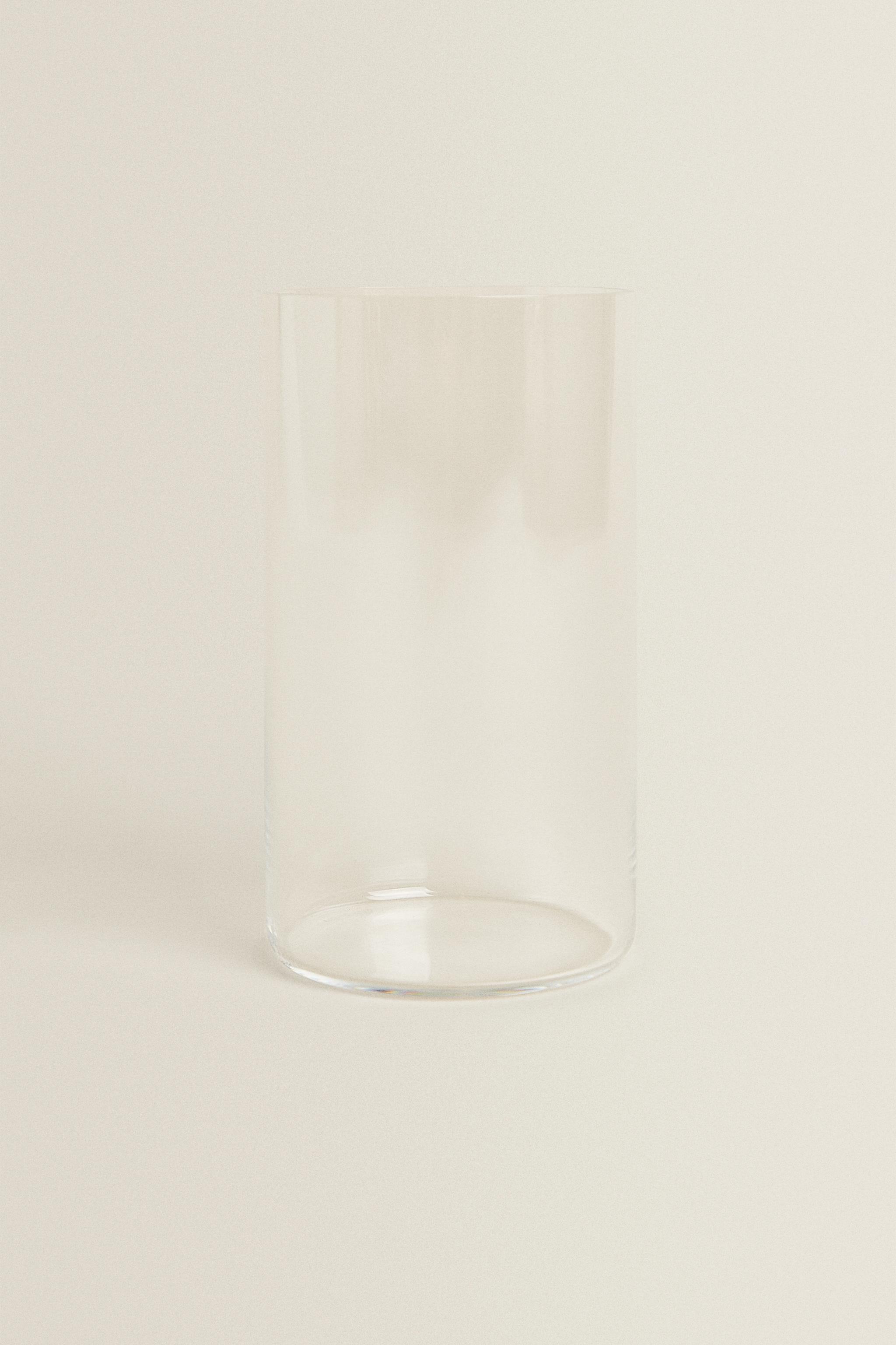 STRAIGHT CRYSTALLINE SOFT DRINK TUMBLER